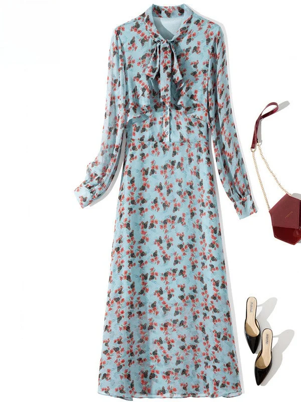 Ele Floral Print Chiffon Dr Slim Fit Long Sve Stand Collar A-Line Skirt Spring Autumn New Sle Ci Commute Dr
Ele Floral Print Chiffon Dr Slim Fit Long Sve Stand Collar A-Line Skirt Spring Autumn New Sle Ci Commute Dr
