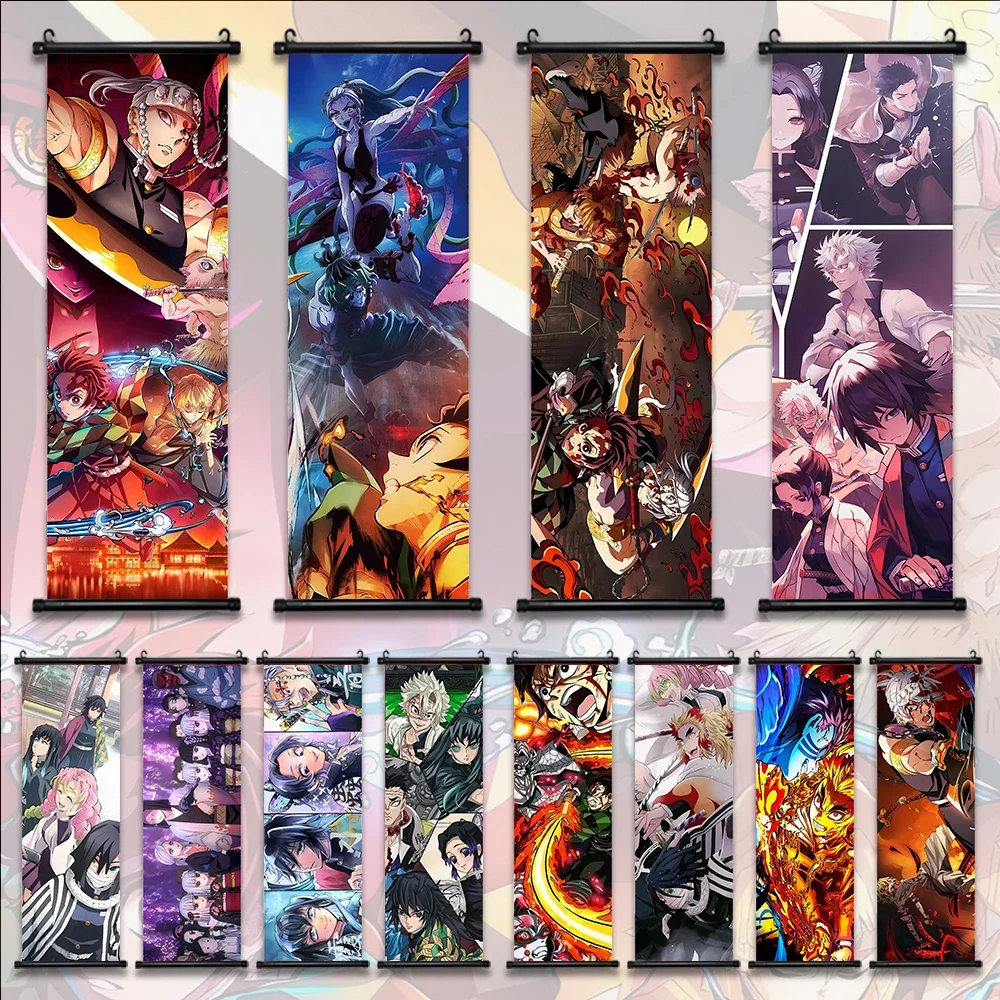 Japanese Anime HD Demon Slayer Hashira Scroll Wall Hanging Art Home Decor Kid Gifts Bedroom Living Room Decoration Canvas Prints
Japanese Anime HD Demon Slayer Hashira Scroll Wall Hanging Art Home Decor Kid Gifts Bedroom Living Room Decoration Canvas Prints