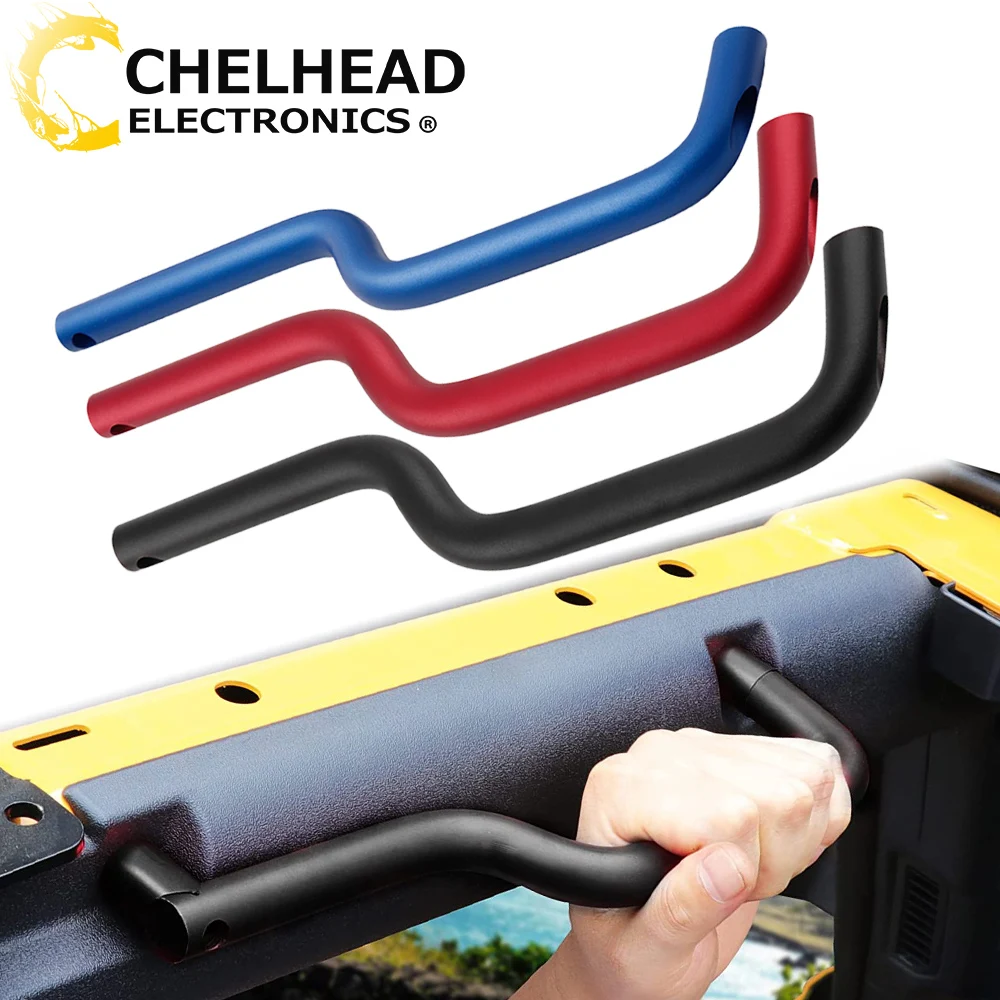 Car Front Rear Grab Handles Black Red Blue Aluminum Roll Bar Grip Handle Mount Bracket for Ford Bronco 2021 2022 2023 4 Door
Car Front Rear Grab Handles Black Red Blue Aluminum Roll Bar Grip Handle Mount Bracket for Ford Bronco 2021 2022 2023 4 Door