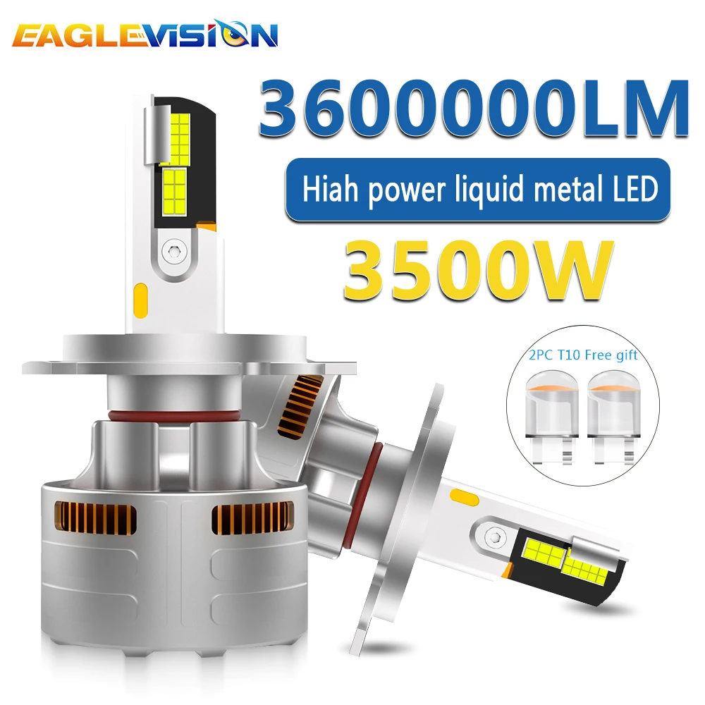 EAGLEVISION H7 H3 H4 LED Headlight Canbus Four Copper CANBUS Lamp LED Lighthouse 12v 24v HB3 HB4 9012 H1 H4 H7 H11 H13
EAGLEVISION H7 H3 H4 LED Headlight Canbus Four Copper CANBUS Lamp LED Lighthouse 12v 24v HB3 HB4 9012 H1 H4 H7 H11 H13