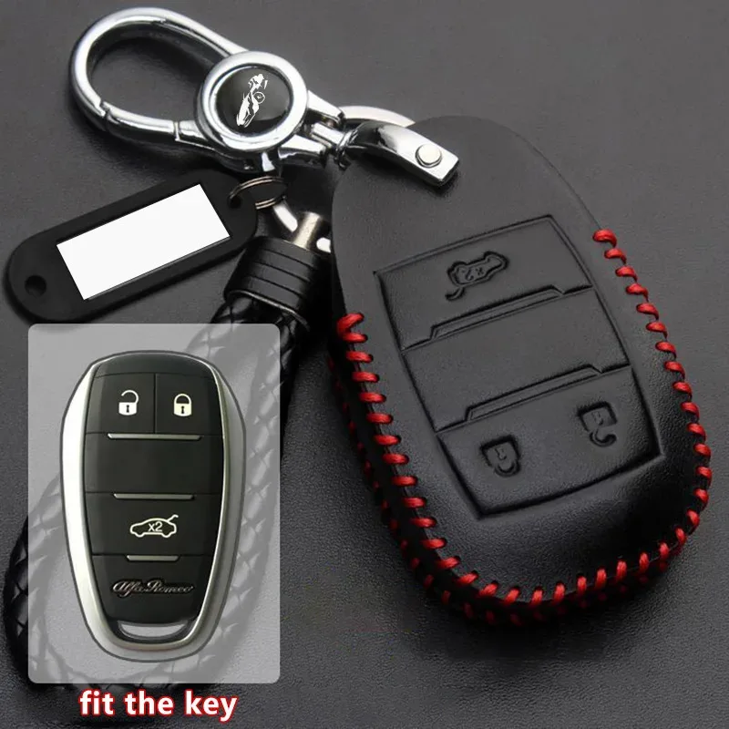 Чехол для автомобильного ключа для Alfa Romeo Stelvio Giulia 2017 2018, декоративный чехол с дистанционным управлением, держатель для ключей, сумка-брелок, аксессуары для интерьера
Чехол для автомобильного ключа для Alfa Romeo Stelvio Giulia 2017 2018, декоративный чехол с дистанционным управлением, держатель для ключей, сумка-брелок, аксессуары для интерьера