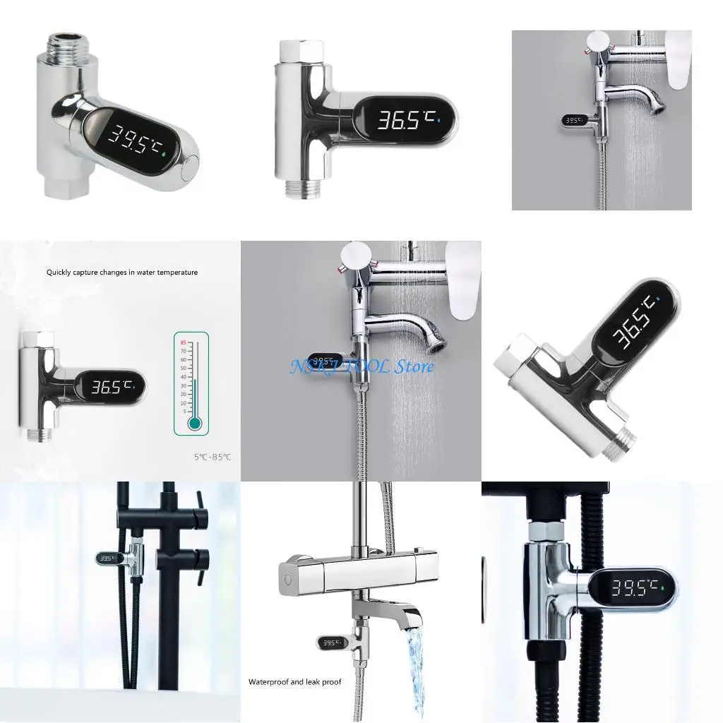 L8RC Upgrades Shower Thermometers with Waterproof Designs Shower Temperature Sensors
L8RC Upgrades Shower Thermometers with Waterproof Designs Shower Temperature Sensors