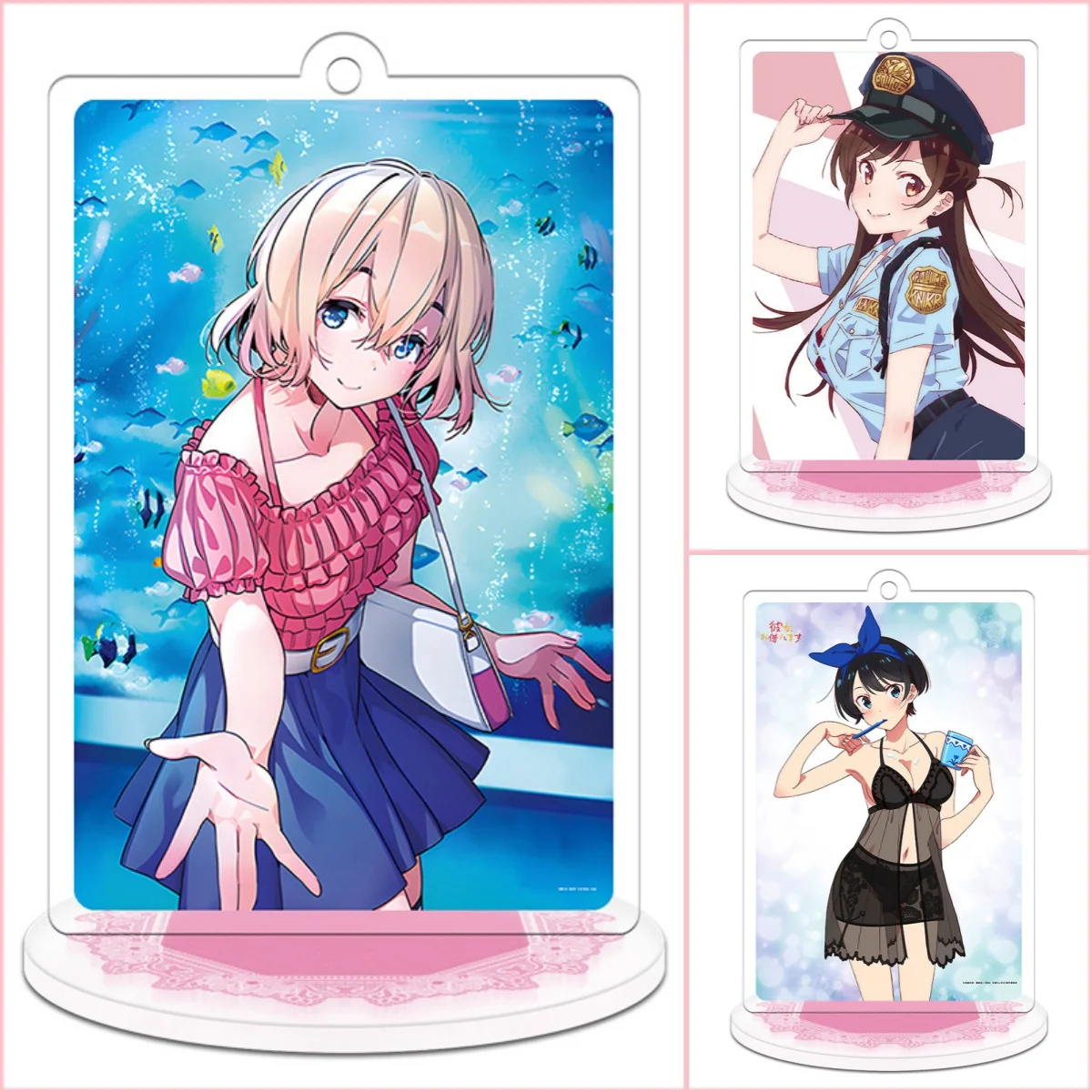 15cm Popular Anime Rent A Girlfriend Chizuru Ichinose Action Figures Acrylic Stand Display Standing Figurine for Desk Fans Gift
15cm Popular Anime Rent A Girlfriend Chizuru Ichinose Action Figures Acrylic Stand Display Standing Figurine for Desk Fans Gift