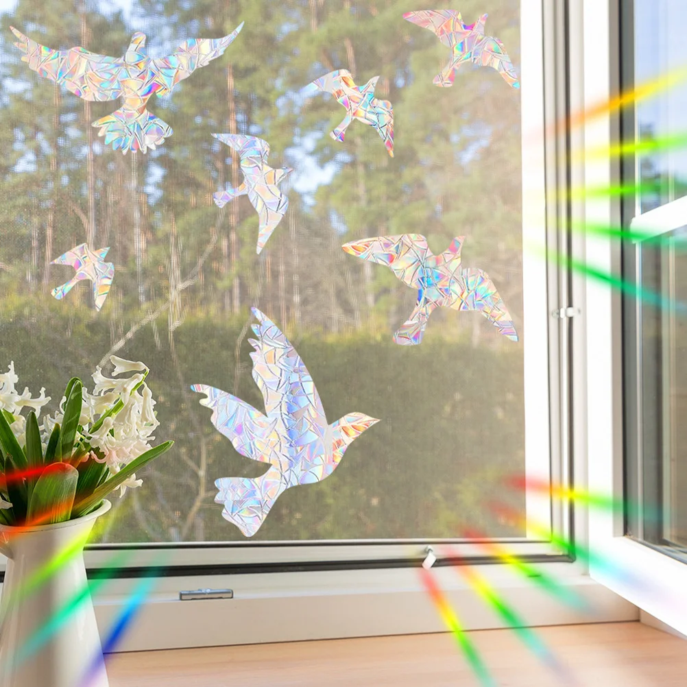 1 Set Of Fly Bird Window Cling Pvc Anti-Collision Decal Sun Catcher For Living Room Kitchen Office Glass Door Sticker Indoor
1 Set Of Fly Bird Window Cling Pvc Anti-Collision Decal Sun Catcher For Living Room Kitchen Office Glass Door Sticker Indoor