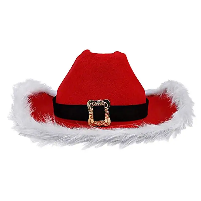 Red Cowboy Hat Western Santa Hat Christmas Cowgirl Hat Feather Cowboy Hat Cosplay Prop Cowboy Costume Accessories Santa Costume
Red Cowboy Hat Western Santa Hat Christmas Cowgirl Hat Feather Cowboy Hat Cosplay Prop Cowboy Costume Accessories Santa Costume
