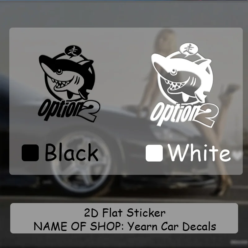 Cartoon Shark Option 2 Stickers Waterproof Vinyl Decals for Car Window Laptop Decor Black White Multi-color
Cartoon Shark Option 2 Stickers Waterproof Vinyl Decals for Car Window Laptop Decor Black White Multi-color