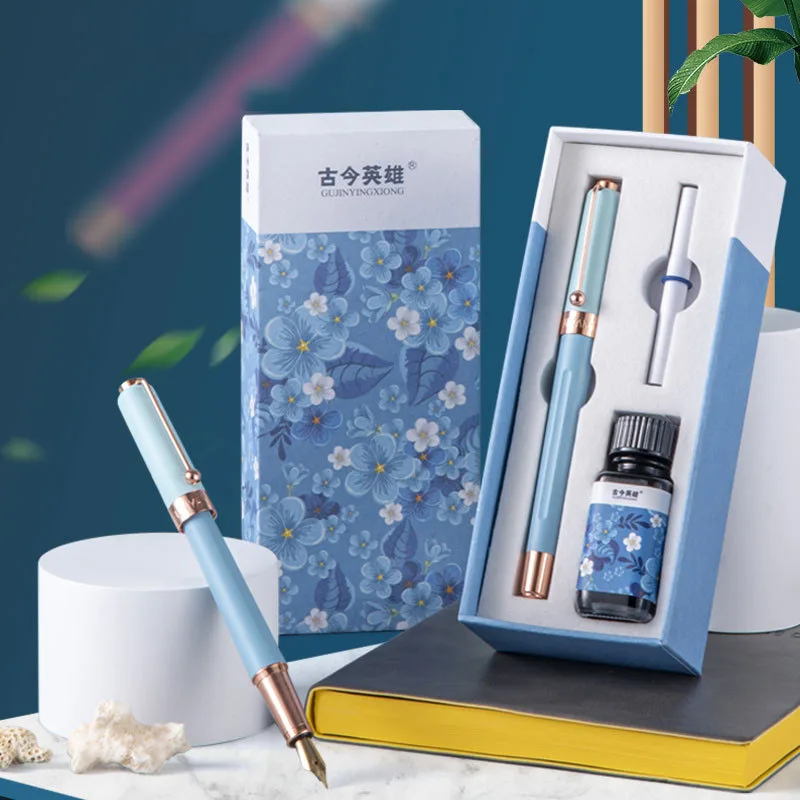 Spot Wholesale Multi-color Vintage High-grade Fountain Pen Ballpoint Pen Gift Box Student Office Teaching Birthday Gifts
Spot Wholesale Multi-color Vintage High-grade Fountain Pen Ballpoint Pen Gift Box Student Office Teaching Birthday Gifts