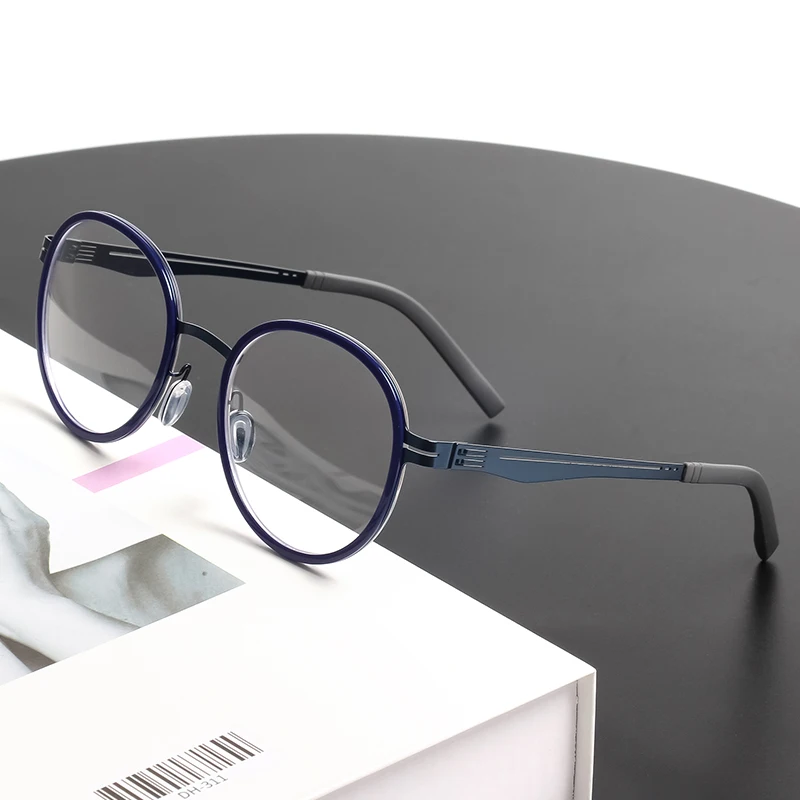 Classic Retro Round Ultra-light Glasses ALL Stainless Steel Eyeglass for Women Men Acetate Small Frame Vintage Fashion Eyewear
Classic Retro Round Ultra-light Glasses ALL Stainless Steel Eyeglass for Women Men Acetate Small Frame Vintage Fashion Eyewear