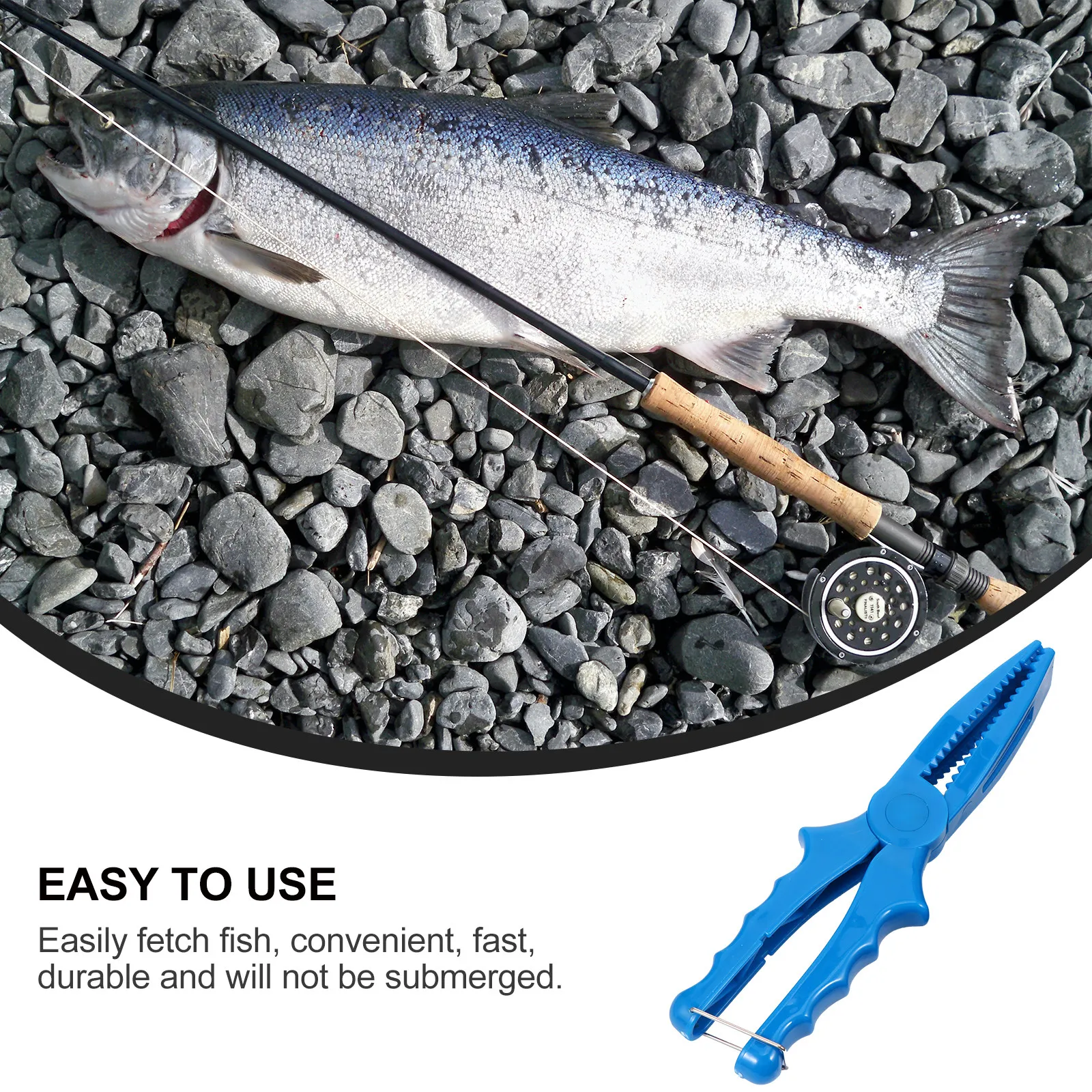 1pc Plastic Clamp Light Plier Durable Non-Slip Grip For Wet Fish Abs Fishing Tool Fish Controller Fishing
1pc Plastic Clamp Light Plier Durable Non-Slip Grip For Wet Fish Abs Fishing Tool Fish Controller Fishing