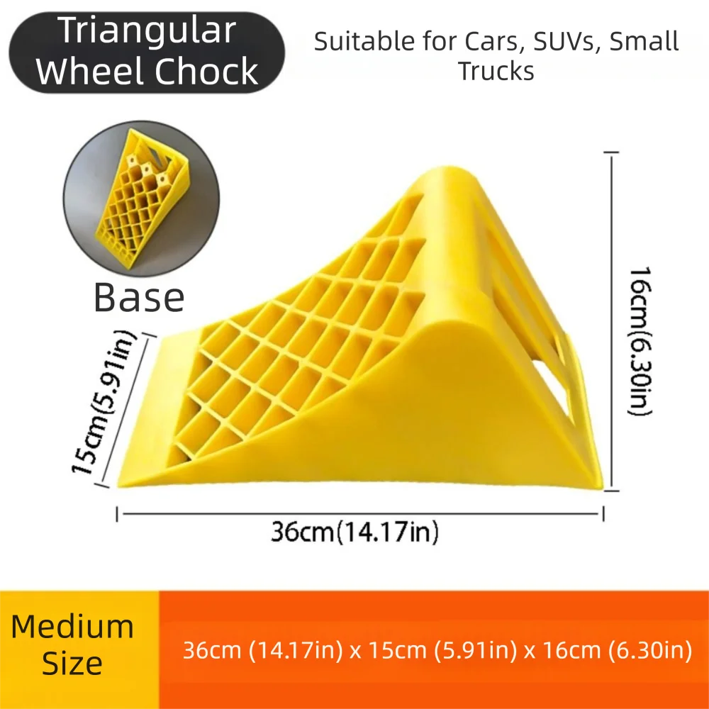 Slider Heavy Duty Wheel Chocks Non Slip Lightweight Wheel Stoppers Portable Plastic Material Stopping Device RV
Slider Heavy Duty Wheel Chocks Non Slip Lightweight Wheel Stoppers Portable Plastic Material Stopping Device RV