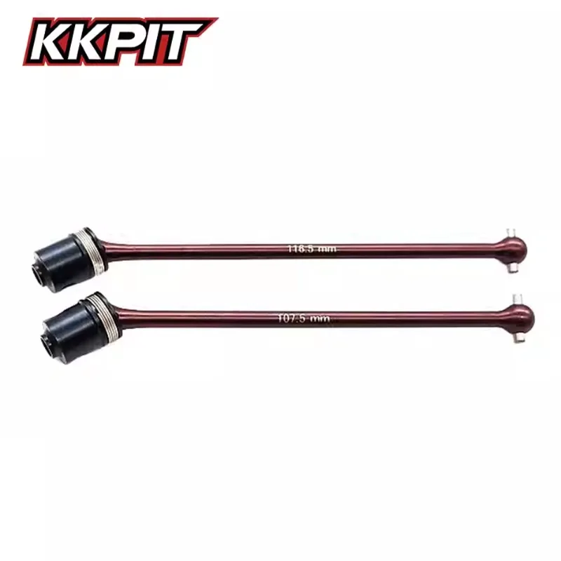 KKPIT K2 1/8 Scale RC Desert Truck CVD Drive Shaft Center Axle 107.5mm/116.5mm Spring Steel 10014K Replacement Upgrade Parts
KKPIT K2 1/8 Scale RC Desert Truck CVD Drive Shaft Center Axle 107.5mm/116.5mm Spring Steel 10014K Replacement Upgrade Parts