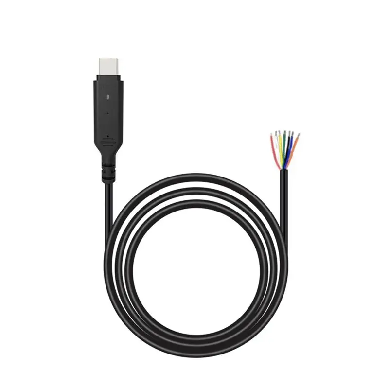 Кабель USB Type-C (штекер-гнездо) для подключения питания, ремонтный кабель, провод для пайки Type-AEF7
Кабель USB Type-C (штекер-гнездо) для подключения питания, ремонтный кабель, провод для пайки Type-AEF7