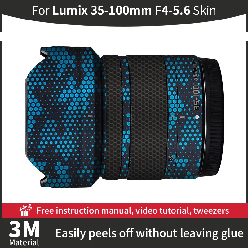 Для Lumix 35 100 мм Skin Lumix 35-100 мм F4-5.6 чехол для объектива камеры с защитой от царапин
Для Lumix 35 100 мм Skin Lumix 35-100 мм F4-5.6 чехол для объектива камеры с защитой от царапин