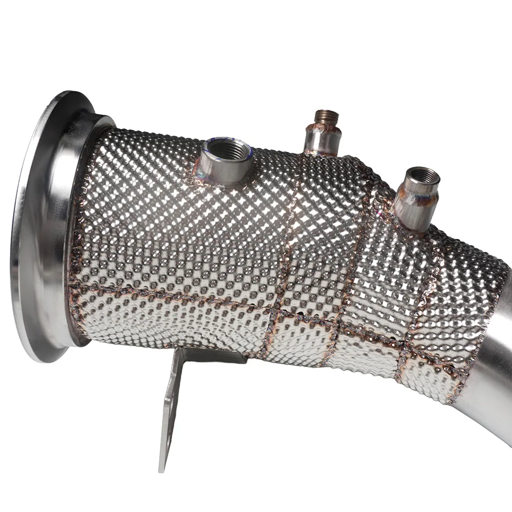 Hot Sale For 911 3.0T 2019-2021 992 Exhaust Straight Header Downpipe with Heat Shield Exhaust Downpipe
Hot Sale For 911 3.0T 2019-2021 992 Exhaust Straight Header Downpipe with Heat Shield Exhaust Downpipe