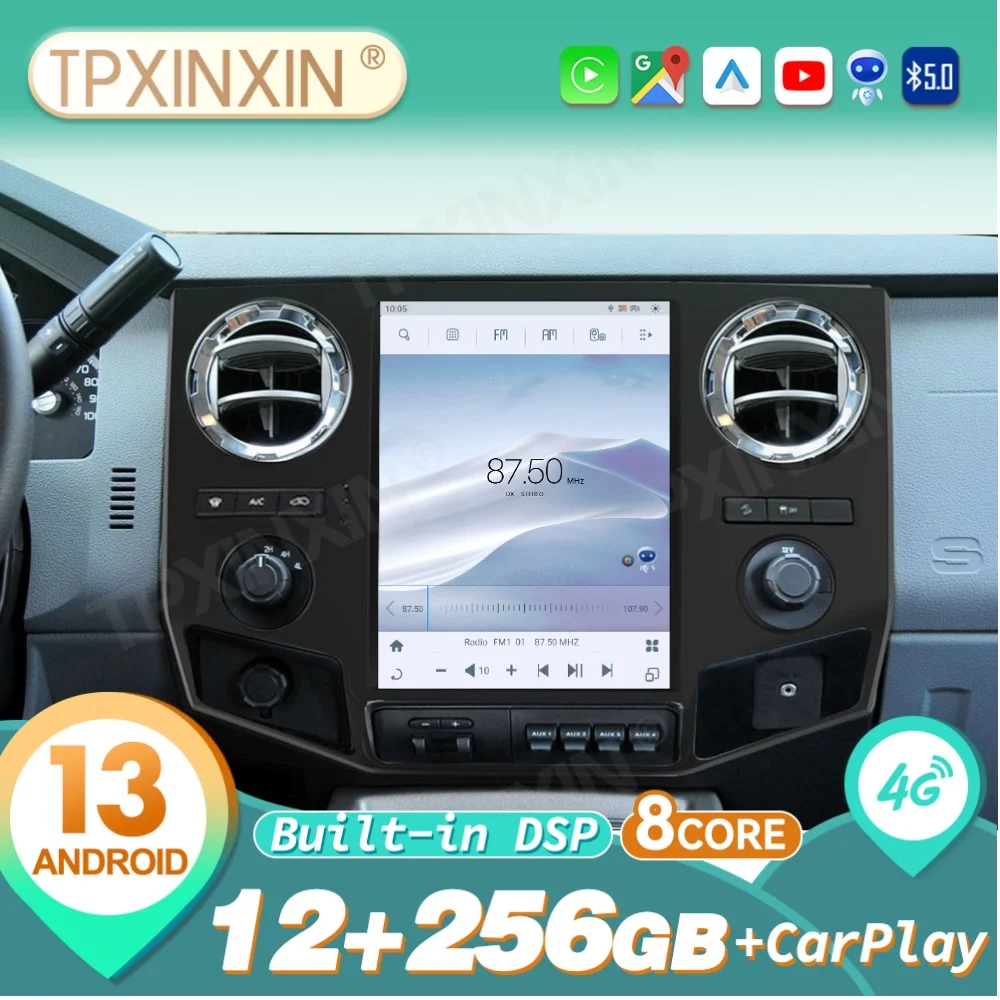 For Ford F250 F350 2009 2010 2011 2012 Qualcomm Android Auto Car Radio Stereo Automotive Multimedia Player GPS NaviHead Unit
For Ford F250 F350 2009 2010 2011 2012 Qualcomm Android Auto Car Radio Stereo Automotive Multimedia Player GPS NaviHead Unit