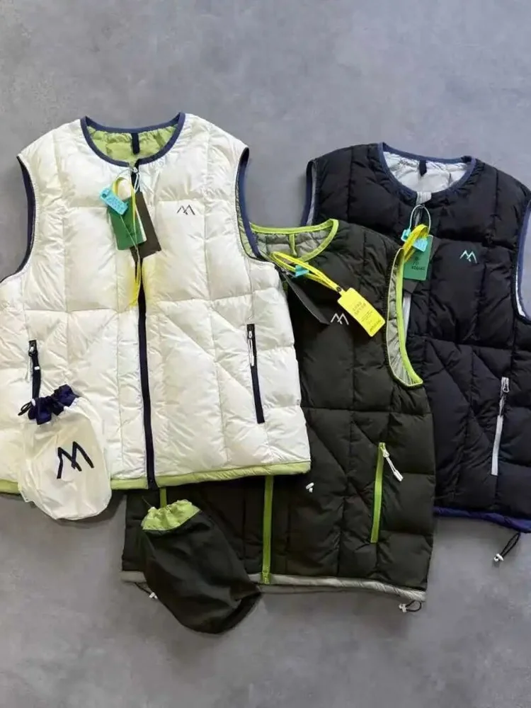 Lightweight White Du down Vest ex Autumn Winter Warm Color Blo Windproof Couple Sle Soft round Ne Zipper Jaet
Lightweight White Du down Vest ex Autumn Winter Warm Color Blo Windproof Couple Sle Soft round Ne Zipper Jaet