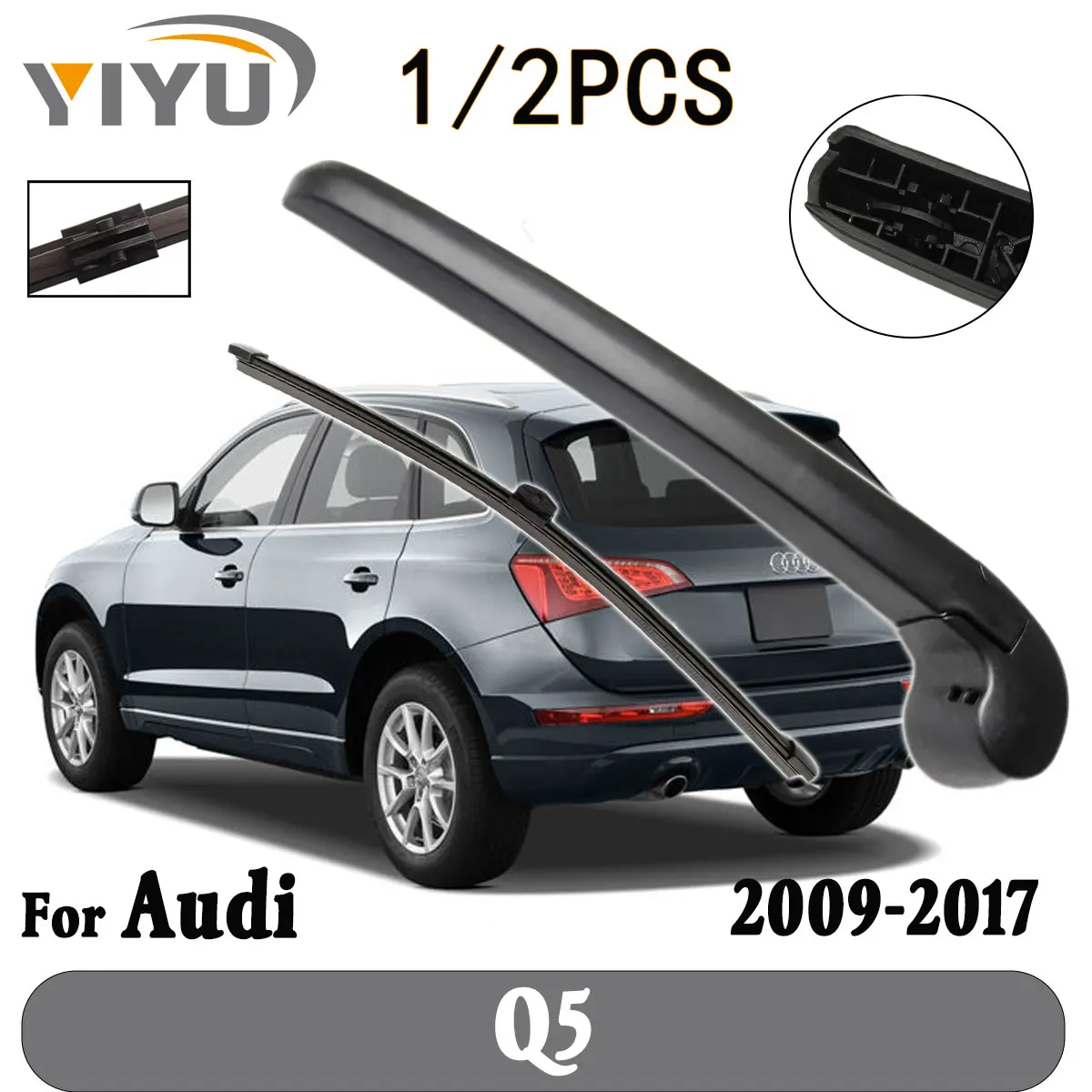1/2 шт. задняя щетка стеклоочистителя, рычаг стеклоочистителя, лобовое стекло, чистая задняя дверь, окно, автомобильная щетка от дождя для Audi Q5 2009--2017
1/2 шт. задняя щетка стеклоочистителя, рычаг стеклоочистителя, лобовое стекло, чистая задняя дверь, окно, автомобильная щетка от дождя для Audi Q5 2009--2017
