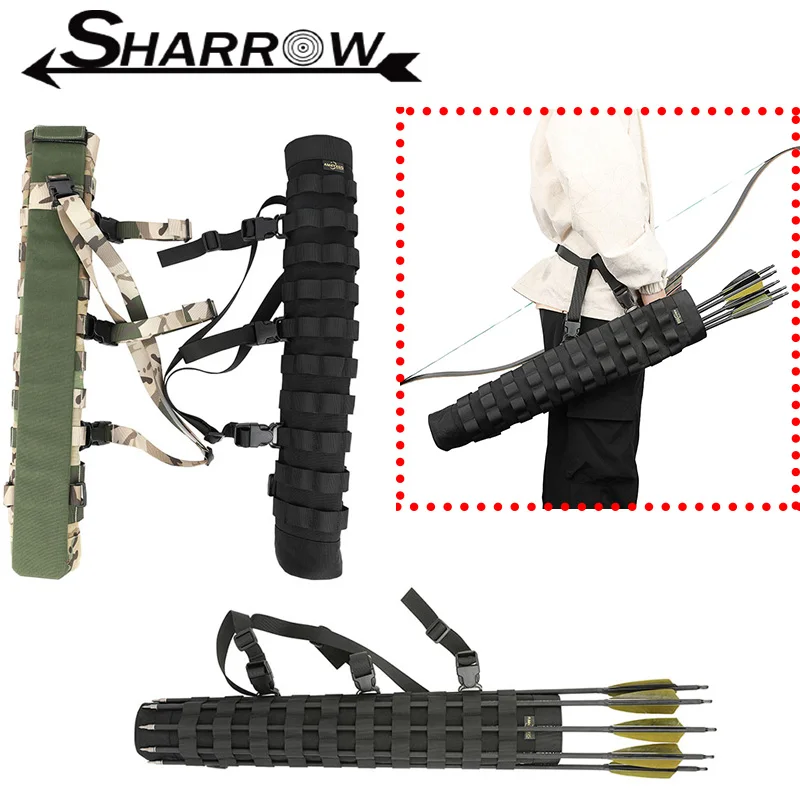 Arrow Quiver 60*11*8cm Waterproof Nylon Multifunction Bag Backpacks Satchel for Recurve/Compound Bow Archery Hunting Shooting
Arrow Quiver 60*11*8cm Waterproof Nylon Multifunction Bag Backpacks Satchel for Recurve/Compound Bow Archery Hunting Shooting