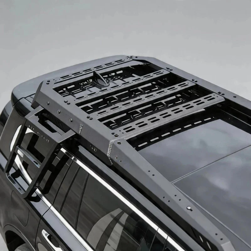 KQX Bestseller Heavy Duty Aluminum Platform for Tank 500 Hi4-T Off-road Roof Cargo Rack with Side Ladder Kit Overlanding Accesso
KQX Bestseller Heavy Duty Aluminum Platform for Tank 500 Hi4-T Off-road Roof Cargo Rack with Side Ladder Kit Overlanding Accesso