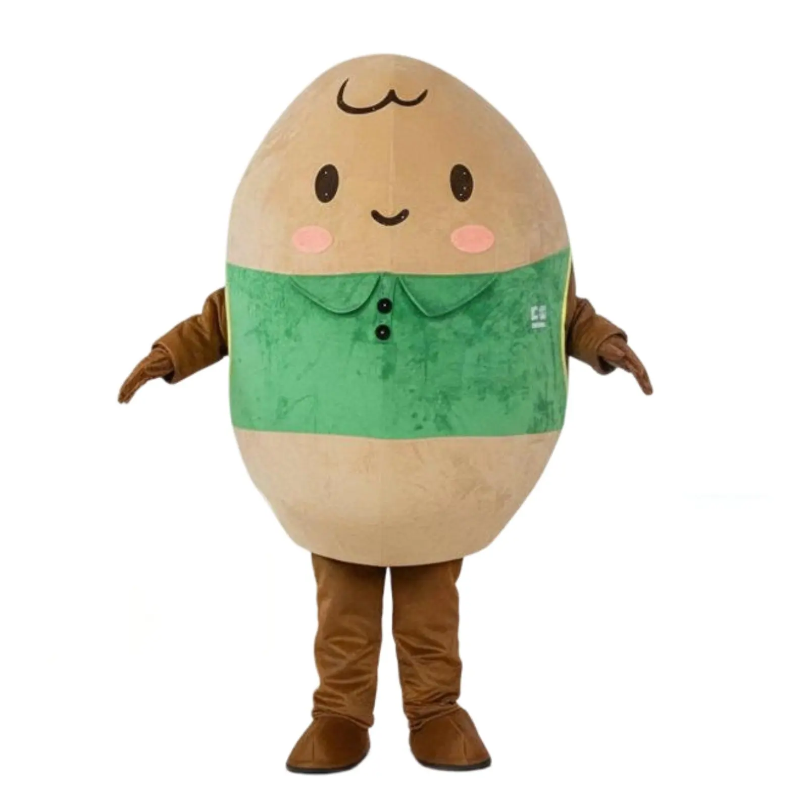 Cartoon Potato Suit Walkable Design Oversized Character Tunic Fullfull-Length Coverage Three-Dimensional Facial Features
Cartoon Potato Suit Walkable Design Oversized Character Tunic Fullfull-Length Coverage Three-Dimensional Facial Features
