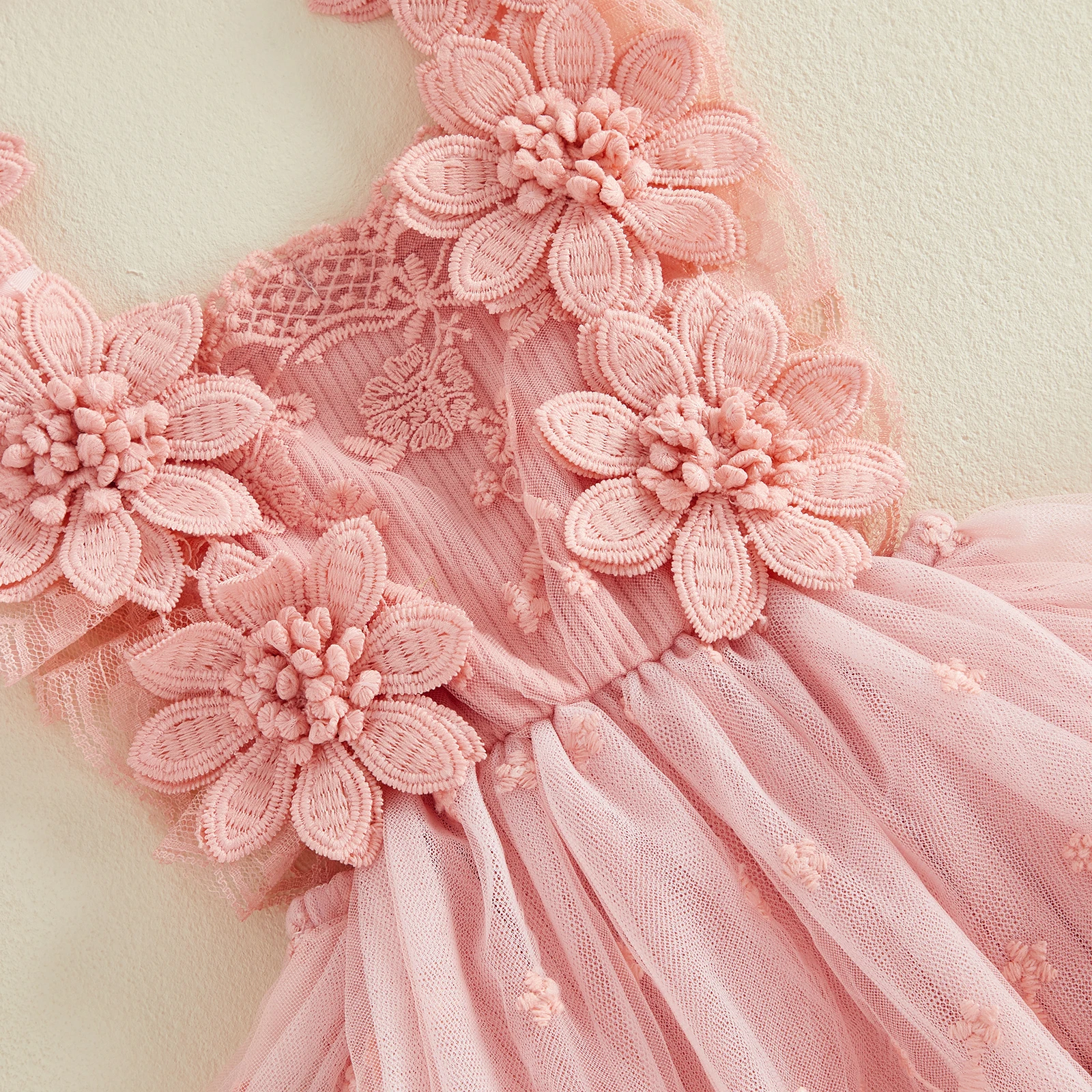 Baby Girl Princess Lace Romper Dress Summer Cute Flower Sleeveless Tulle Bodysuits Jumpsuit with Headband
Baby Girl Princess Lace Romper Dress Summer Cute Flower Sleeveless Tulle Bodysuits Jumpsuit with Headband