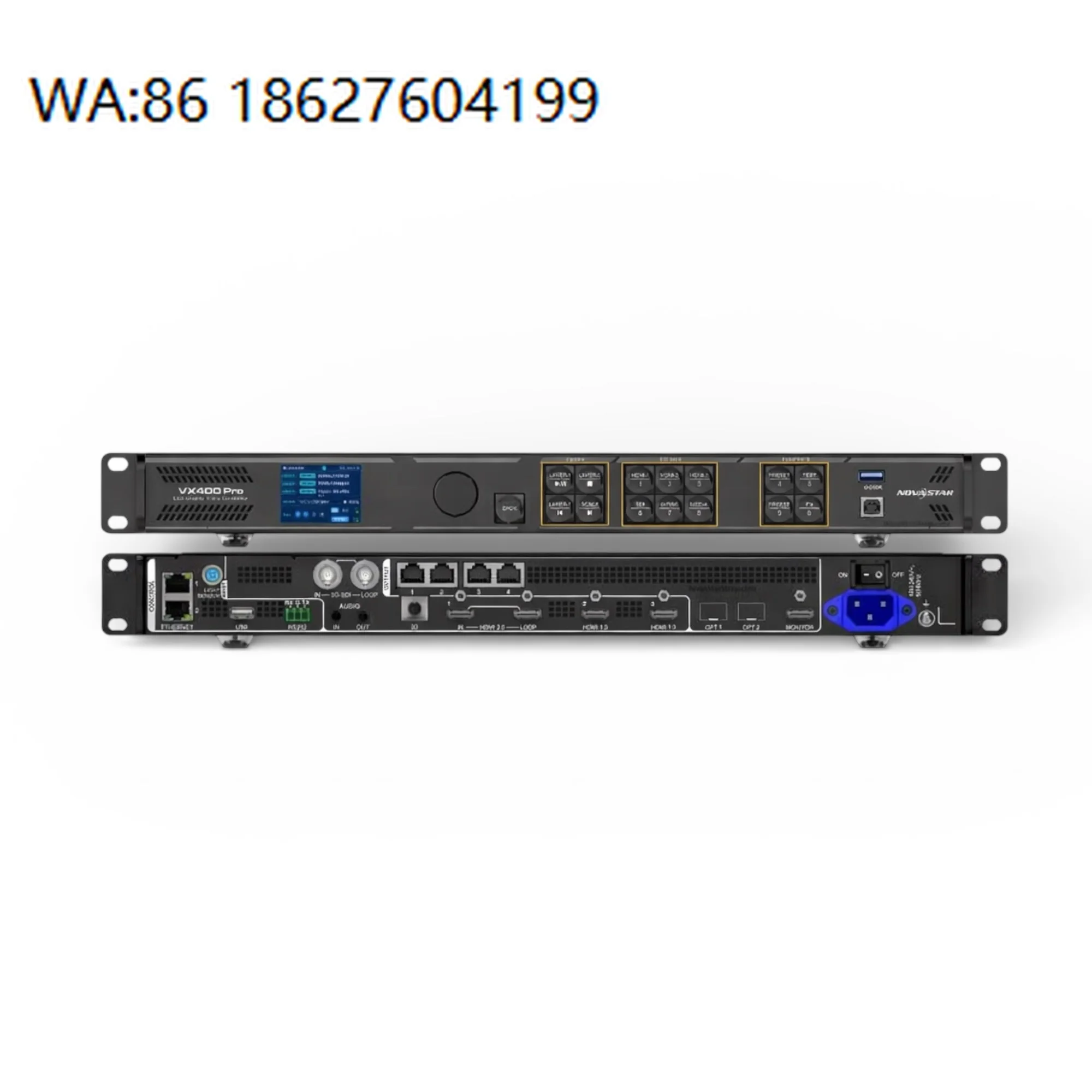 Custom All In One LED Video Processor High Pixels Capacity With Flight Case For Stage
Custom All In One LED Video Processor High Pixels Capacity With Flight Case For Stage