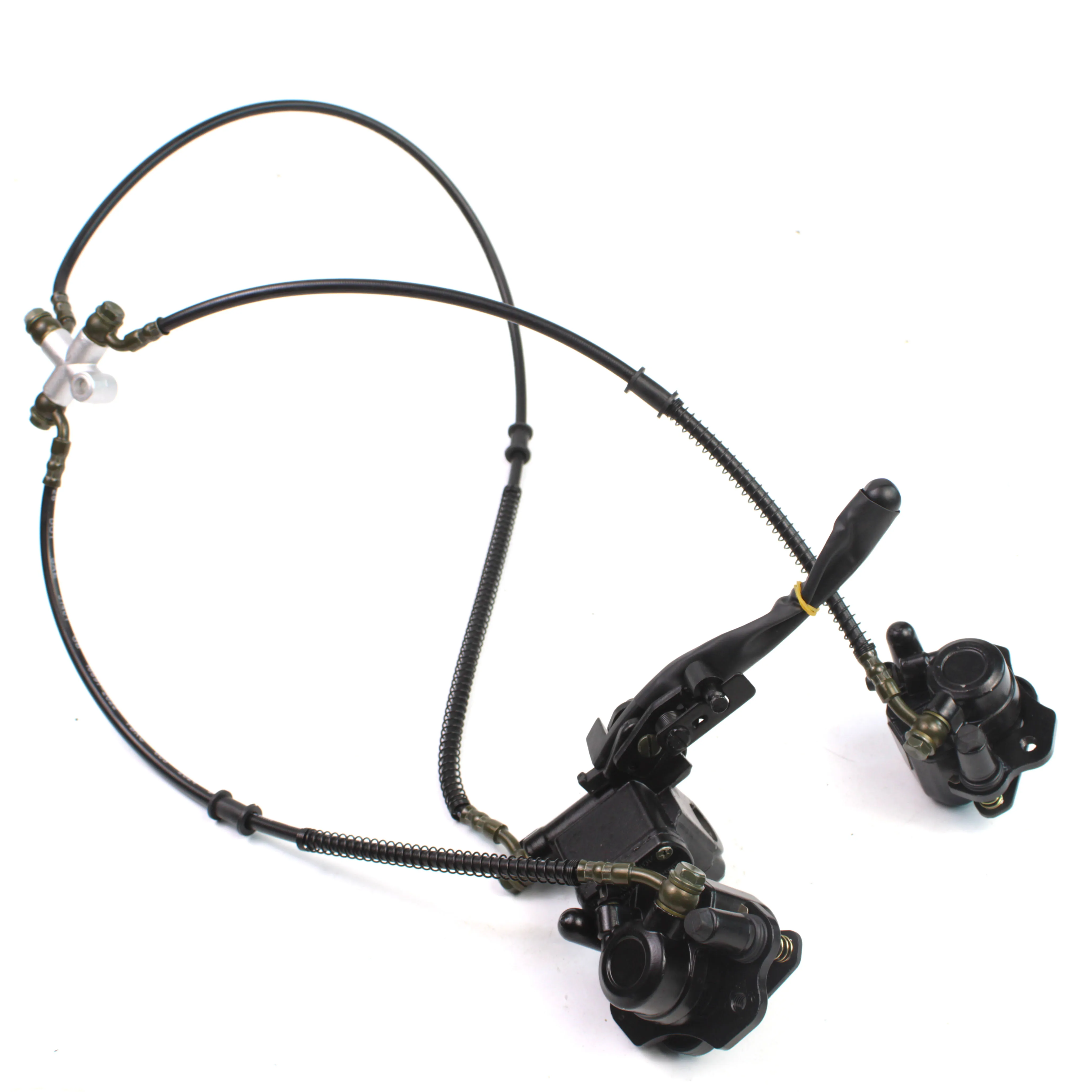 Hand Brake Front Hydraulic Double Disc Brake Caliper System with Oil Cup for 200cc 250cc ATV UTV Buggy Quad Dirt Bike
Hand Brake Front Hydraulic Double Disc Brake Caliper System with Oil Cup for 200cc 250cc ATV UTV Buggy Quad Dirt Bike