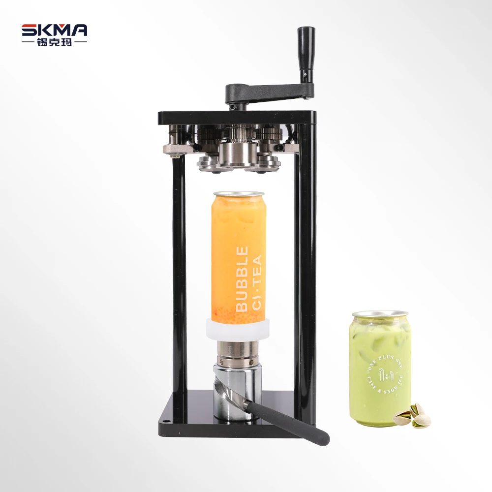 Factory Wholesale Commercial Semi-Automatic Pop Can Sealing Machine Manual Can Seamer for Bubble Tea Juice Soda Coffee
Factory Wholesale Commercial Semi-Automatic Pop Can Sealing Machine Manual Can Seamer for Bubble Tea Juice Soda Coffee