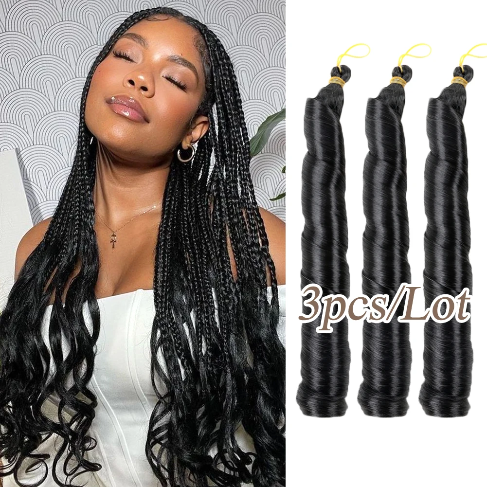 22 Inch French Curly Braiding Hair Extensions Synthetic Pre-Stretched Loose Wave Crochet Braids Hair For Women
22 Inch French Curly Braiding Hair Extensions Synthetic Pre-Stretched Loose Wave Crochet Braids Hair For Women