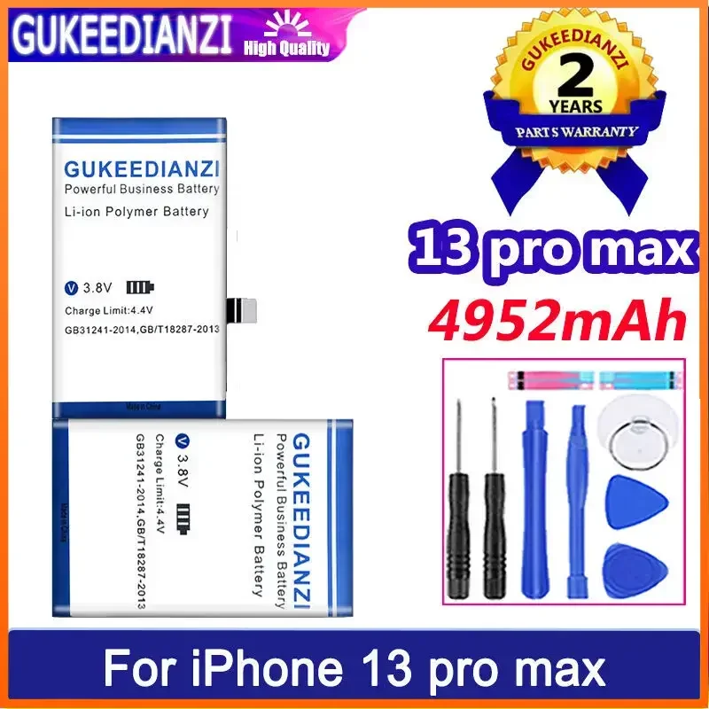 13 pro max Mobile Phone Battery For Apple iPhone 13 pro max 4952mAh High Capacity
13 pro max Mobile Phone Battery For Apple iPhone 13 pro max 4952mAh High Capacity