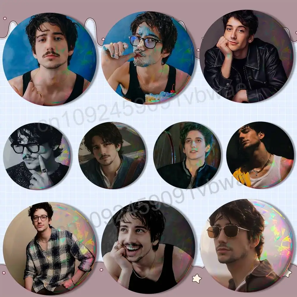 Youthful charm Milo Manheim Creative Round Badge Button Pin Bag Decor Fans Collection Friends Gift Brooch
Youthful charm Milo Manheim Creative Round Badge Button Pin Bag Decor Fans Collection Friends Gift Brooch