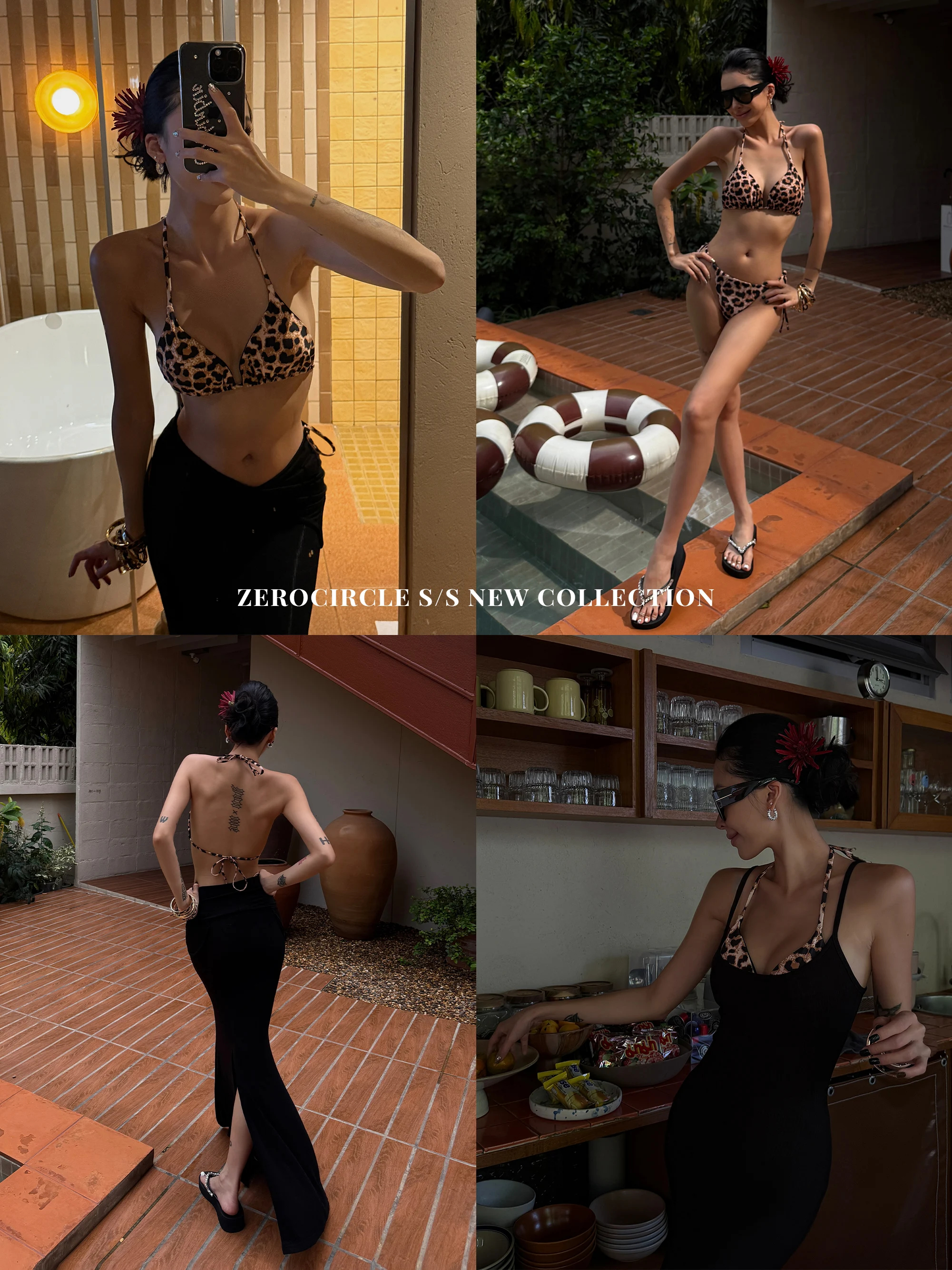 Wild Zero Sexy Leopard Print Bikini Three Piece Set Women's New Island Vacation Swimsuit Casual Summer Fashion Ensemble
Wild Zero Sexy Leopard Print Bikini Three Piece Set Women's New Island Vacation Swimsuit Casual Summer Fashion Ensemble