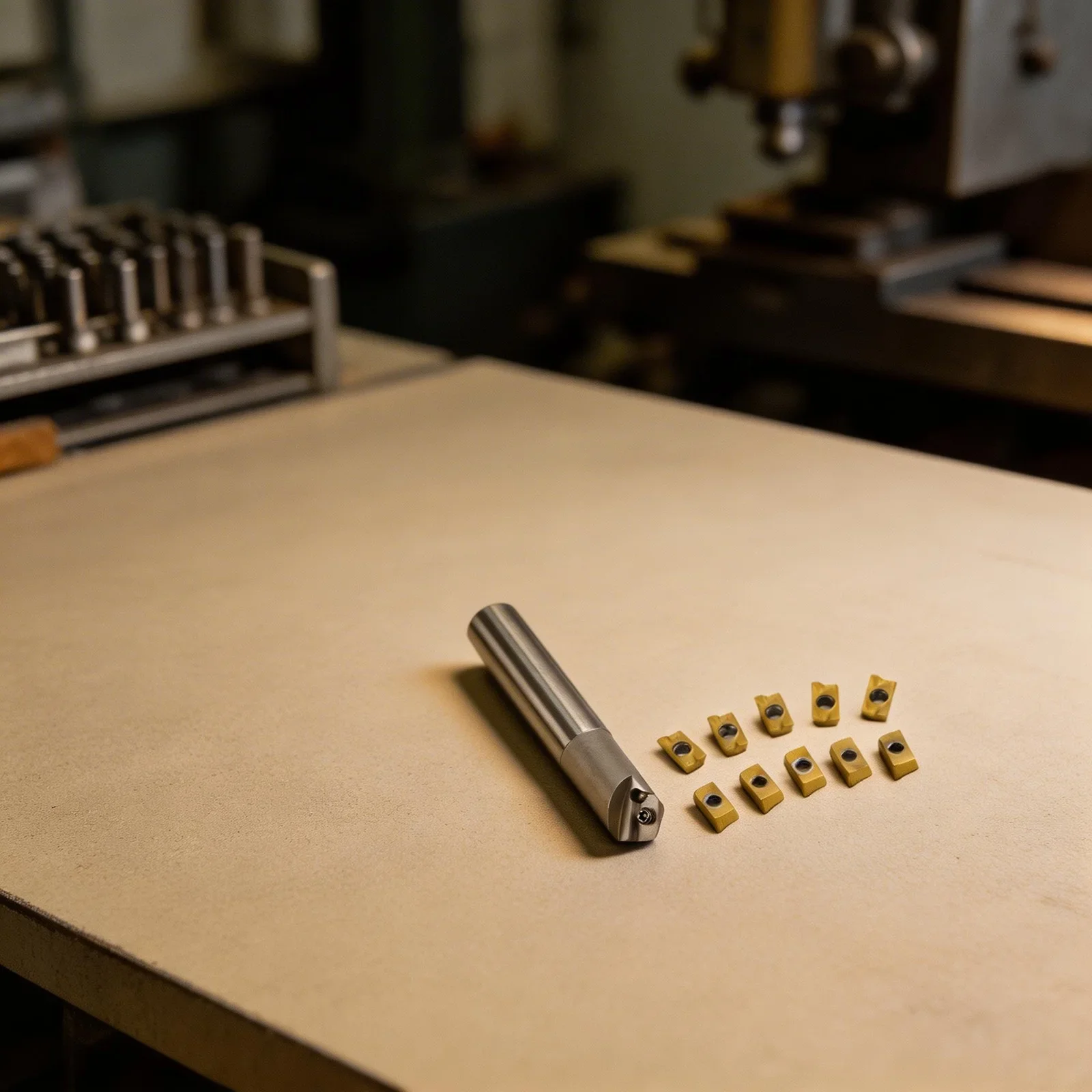 C2020120L 20mm Indexable Chamfer End Mill Cutter With 10PC APMT1604PDER CNC Inserts For Semi Finishing And Finishing Tasks
C2020120L 20mm Indexable Chamfer End Mill Cutter With 10PC APMT1604PDER CNC Inserts For Semi Finishing And Finishing Tasks