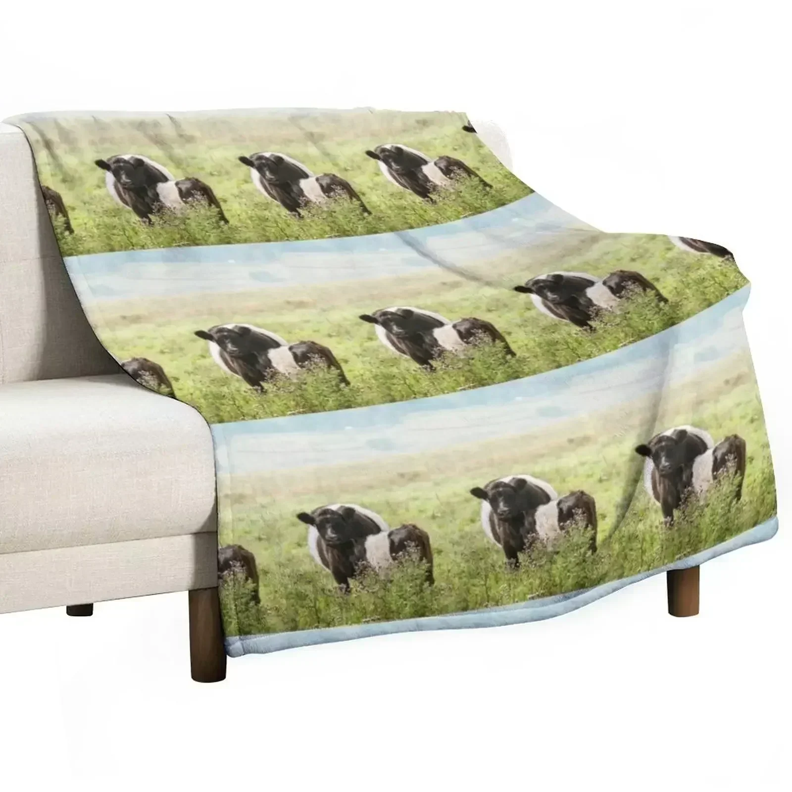 Belted Galloway Cow and Calf Throw Blanket Summer Cool Breathable Blanket for Sleeping
Belted Galloway Cow and Calf Throw Blanket Summer Cool Breathable Blanket for Sleeping