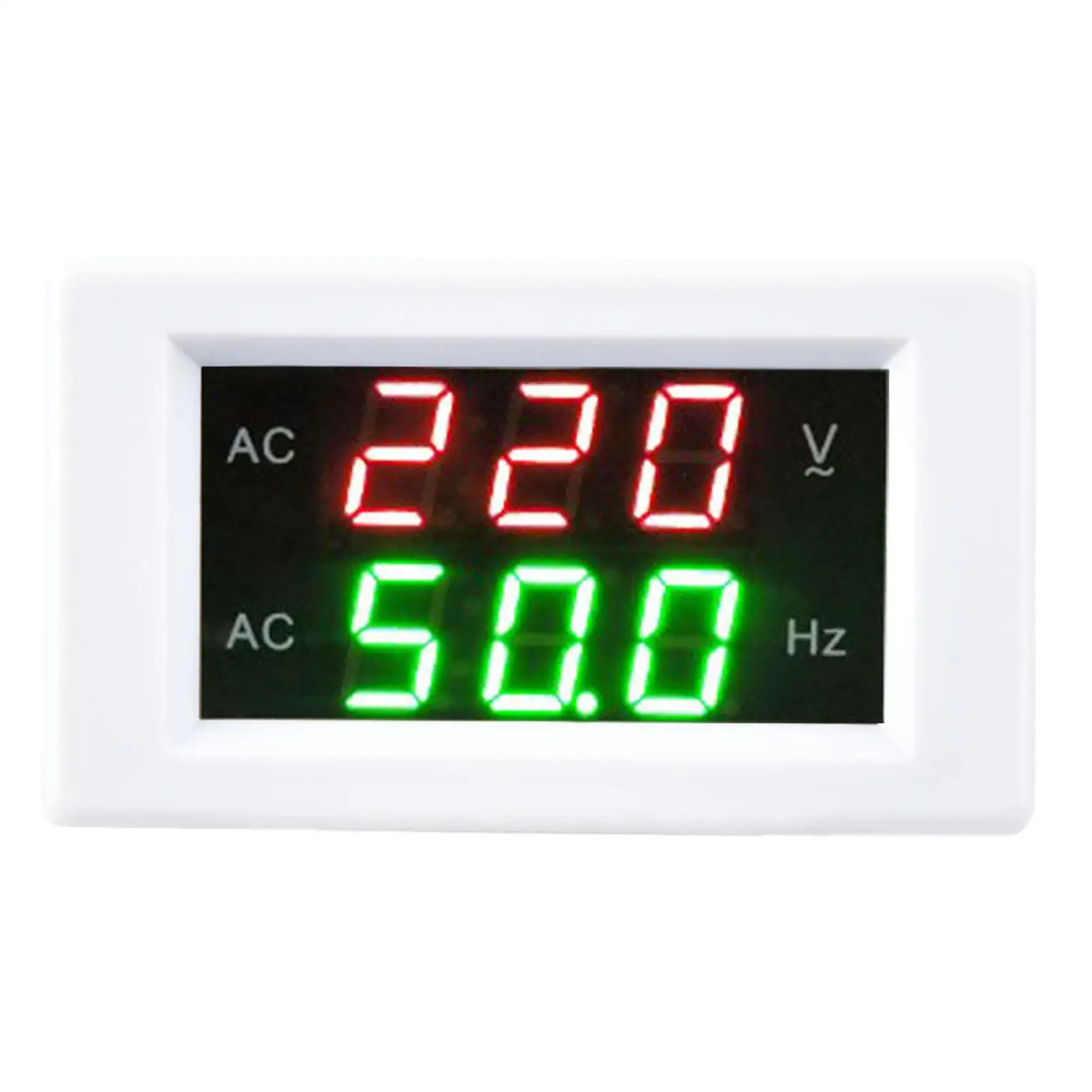 Digital Dual Display LED AC Voltmeter & Frequency Meter Testing Tool for Industrial Use
Digital Dual Display LED AC Voltmeter & Frequency Meter Testing Tool for Industrial Use