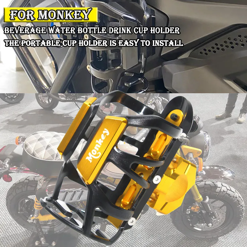 Motorcycle Accessories Beverage Water Bottle Drink Cup Holder For Monkey Z 125 Z125 Monkey125 2019-2024 2023 2022
Motorcycle Accessories Beverage Water Bottle Drink Cup Holder For Monkey Z 125 Z125 Monkey125 2019-2024 2023 2022