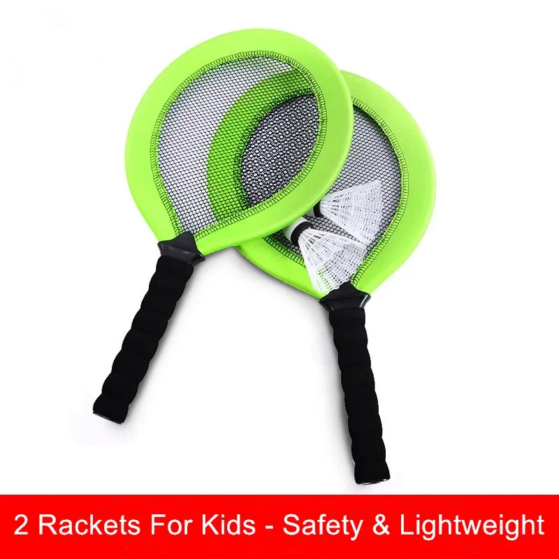 Safety Cloth Badminton Tennis Racket Kids Sport Toy Children Toys 3-8 Years Outdoor Games (2 Rackets 2 badminton 1 tennis ball)
Safety Cloth Badminton Tennis Racket Kids Sport Toy Children Toys 3-8 Years Outdoor Games (2 Rackets 2 badminton 1 tennis ball)