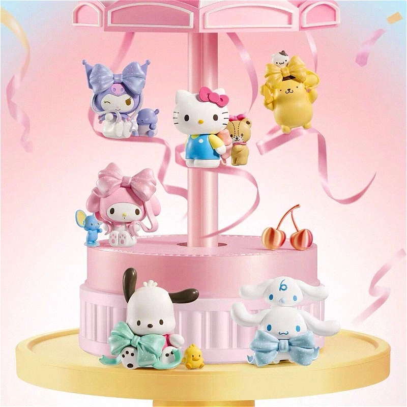 Sanrio Characters Heartfelt Bow Figure Series Blind Box Kuromi Action Figure Kitty Anime Doll Desktop Decor Model Toys Girl Gift
Sanrio Characters Heartfelt Bow Figure Series Blind Box Kuromi Action Figure Kitty Anime Doll Desktop Decor Model Toys Girl Gift
