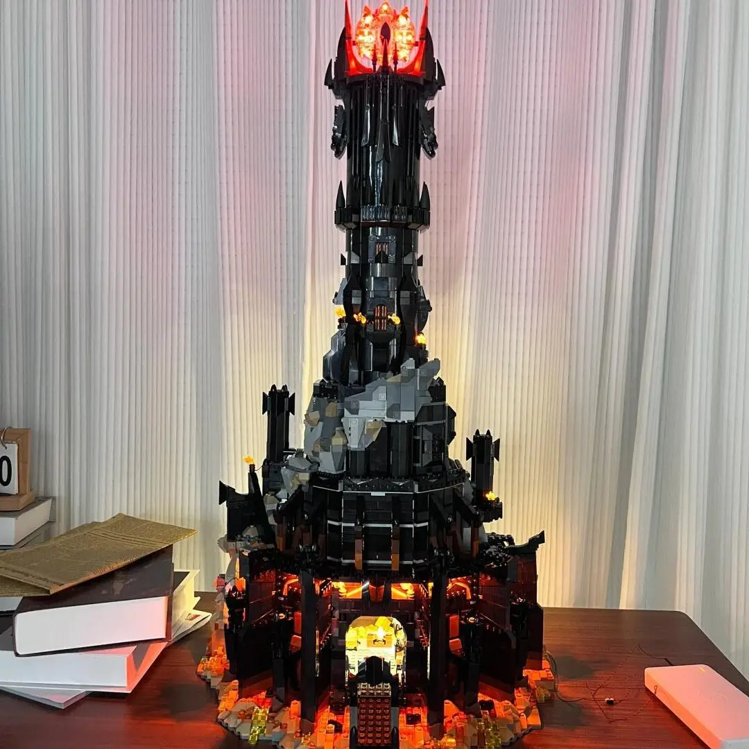 5471pcs Creative Lord Ring Balado Fortress Balado Dark Tower Building Block Puzzle Model Party Birthday Christmas Gift
5471pcs Creative Lord Ring Balado Fortress Balado Dark Tower Building Block Puzzle Model Party Birthday Christmas Gift