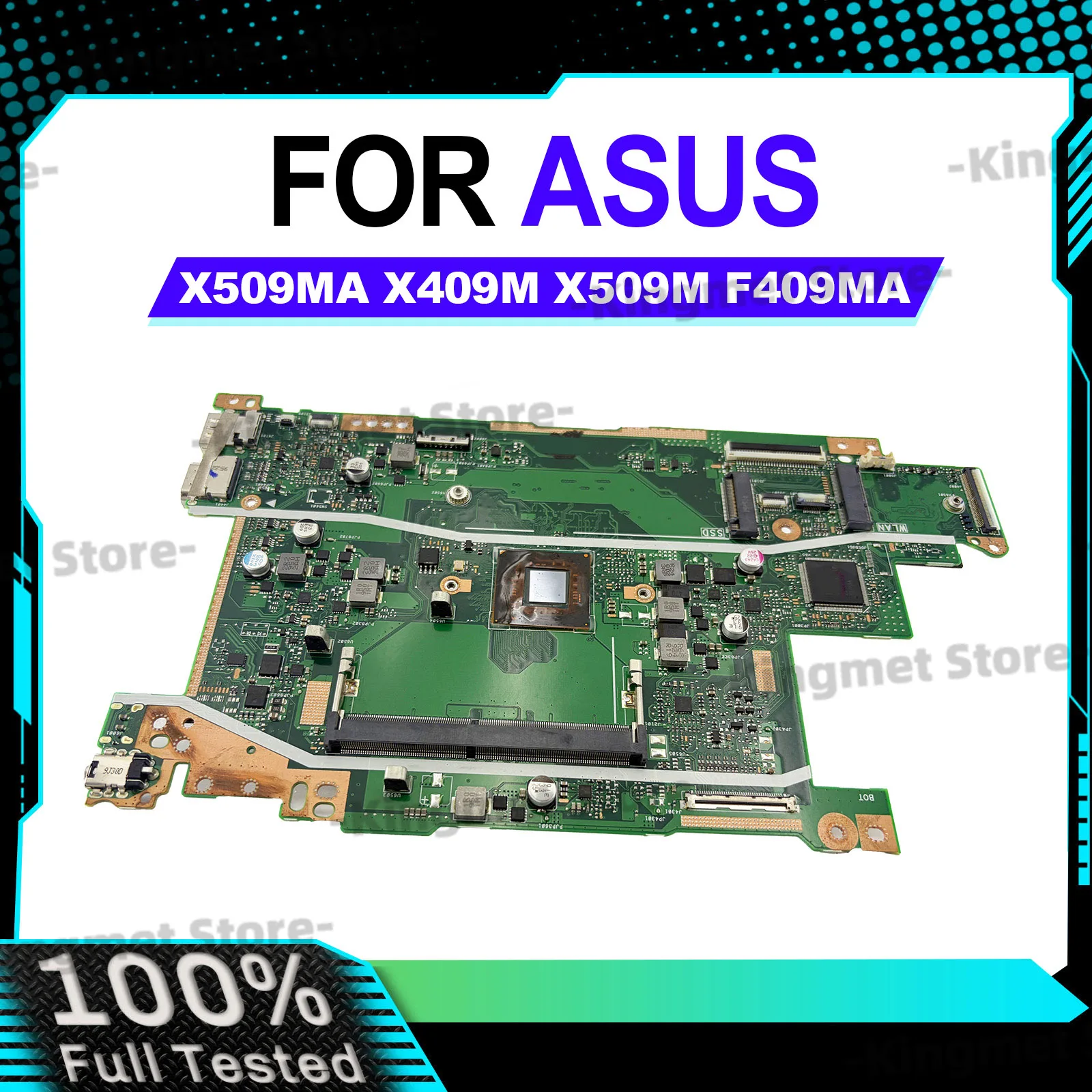 X409MA Laptop Motherboard For ASUS VivoBook X409MA F509MA A409MA F409MA X409M A509MA Mainboard W/ Celeron CPU tests OK fast ship
X409MA Laptop Motherboard For ASUS VivoBook X409MA F509MA A409MA F409MA X409M A509MA Mainboard W/ Celeron CPU tests OK fast ship