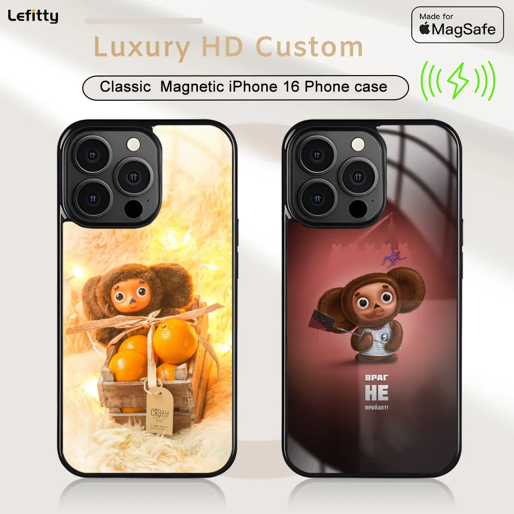 Russia Cute Cheburashka Phone Case For iPhone 16 15 14 13 12 11 Pro Max Plus Mini Magnetic Magsafe Wireless Charging Cover
Russia Cute Cheburashka Phone Case For iPhone 16 15 14 13 12 11 Pro Max Plus Mini Magnetic Magsafe Wireless Charging Cover