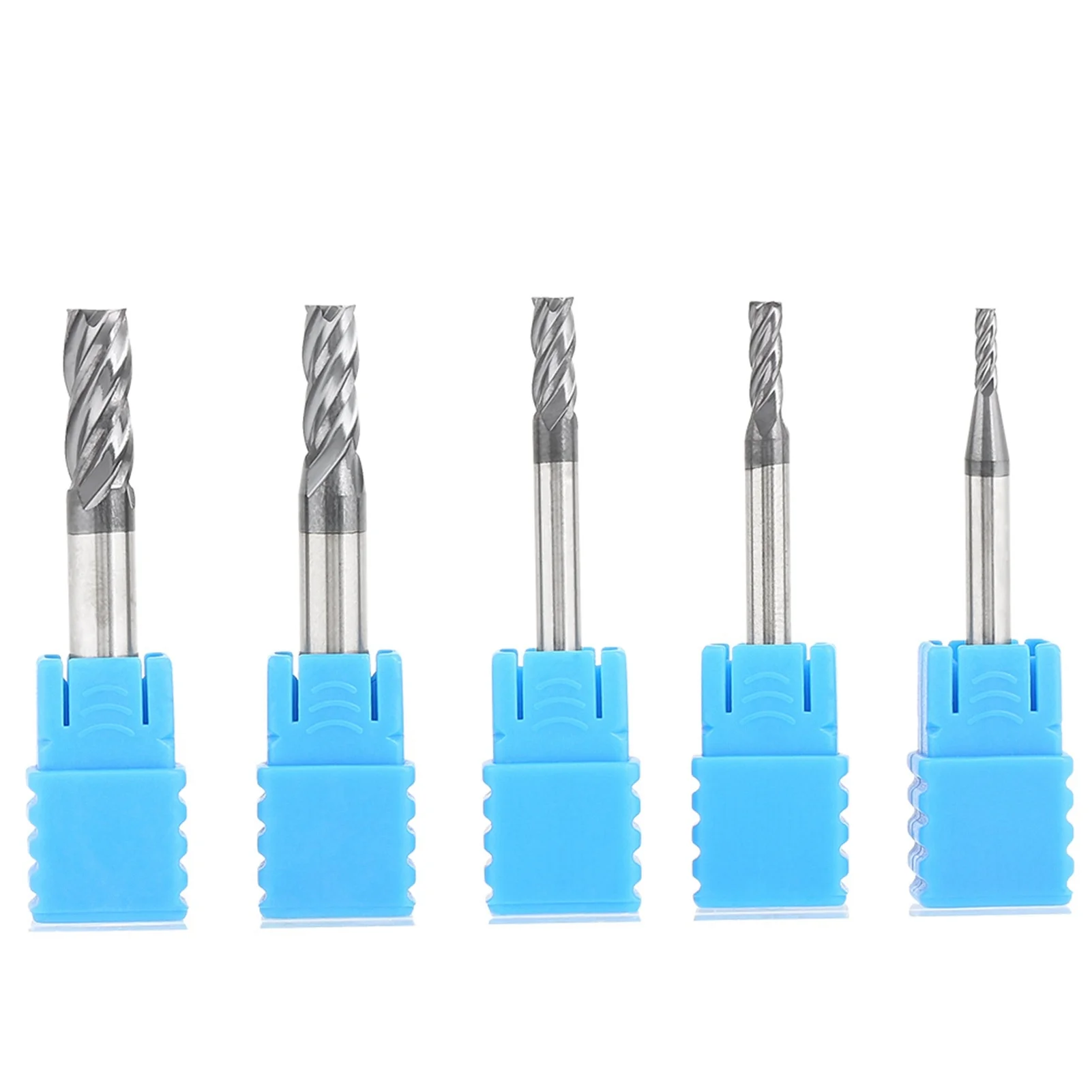 5pcs Tungsten Carbide Thread 4-flute Milling Cutter Tool End Mill Set Tools Accessories
5pcs Tungsten Carbide Thread 4-flute Milling Cutter Tool End Mill Set Tools Accessories