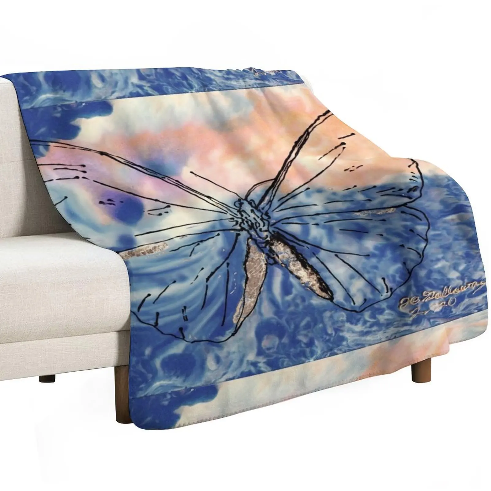 Butterfly I Throw Blanket Personalized Gift Flannel Fabric Large Blankets Sofas Of Decoration Blankets
Butterfly I Throw Blanket Personalized Gift Flannel Fabric Large Blankets Sofas Of Decoration Blankets
