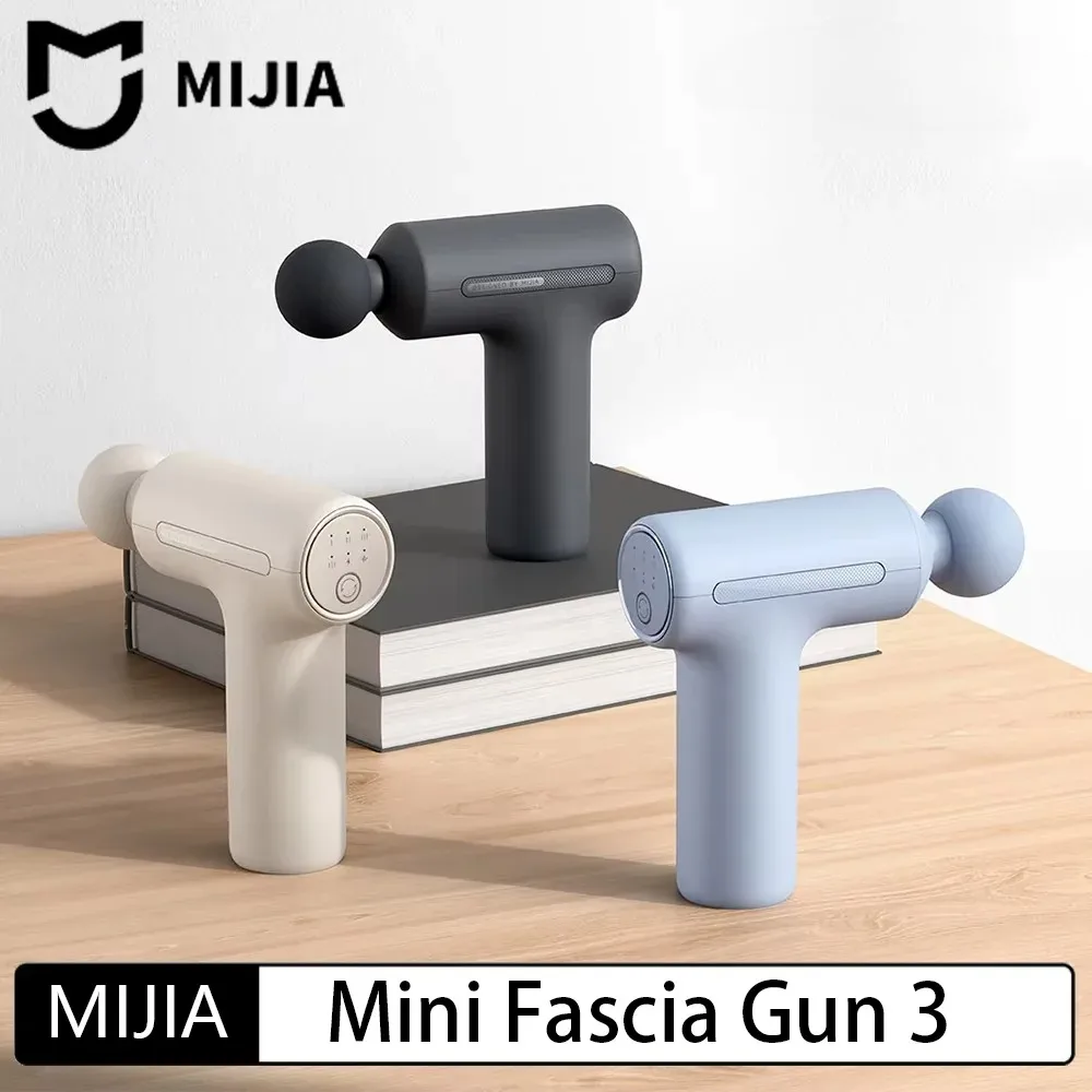 Mijia Mini Fascia Gun 3 Portable Muscle Massage Gun Thrust Brushless Silent Motor 3 Massager Heads Relax Body Type-C CN New
Mijia Mini Fascia Gun 3 Portable Muscle Massage Gun Thrust Brushless Silent Motor 3 Massager Heads Relax Body Type-C CN New