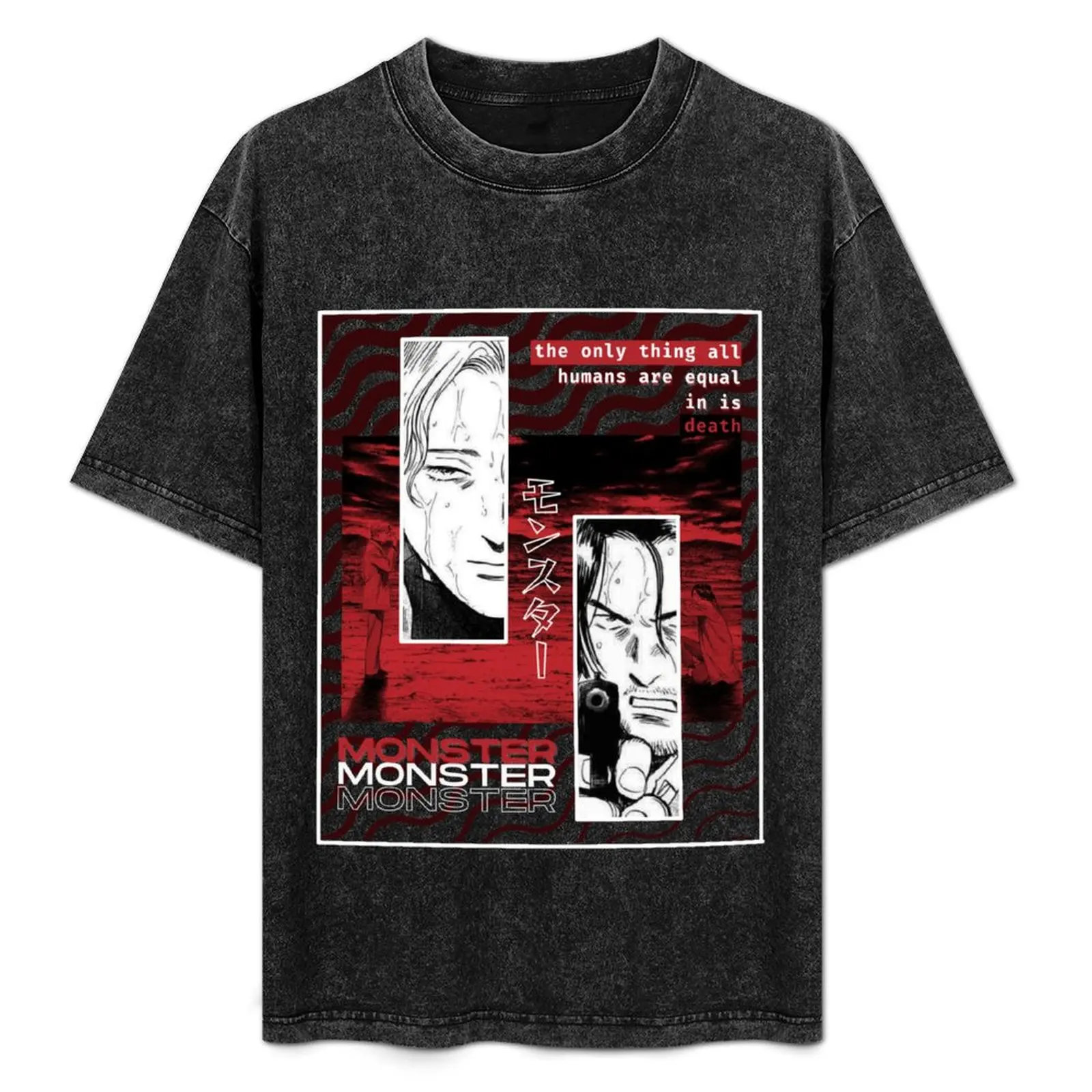 Monster Johan & Tenma T-Shirt Big Size Crew Neck T-Shirt
Monster Johan & Tenma T-Shirt Big Size Crew Neck T-Shirt