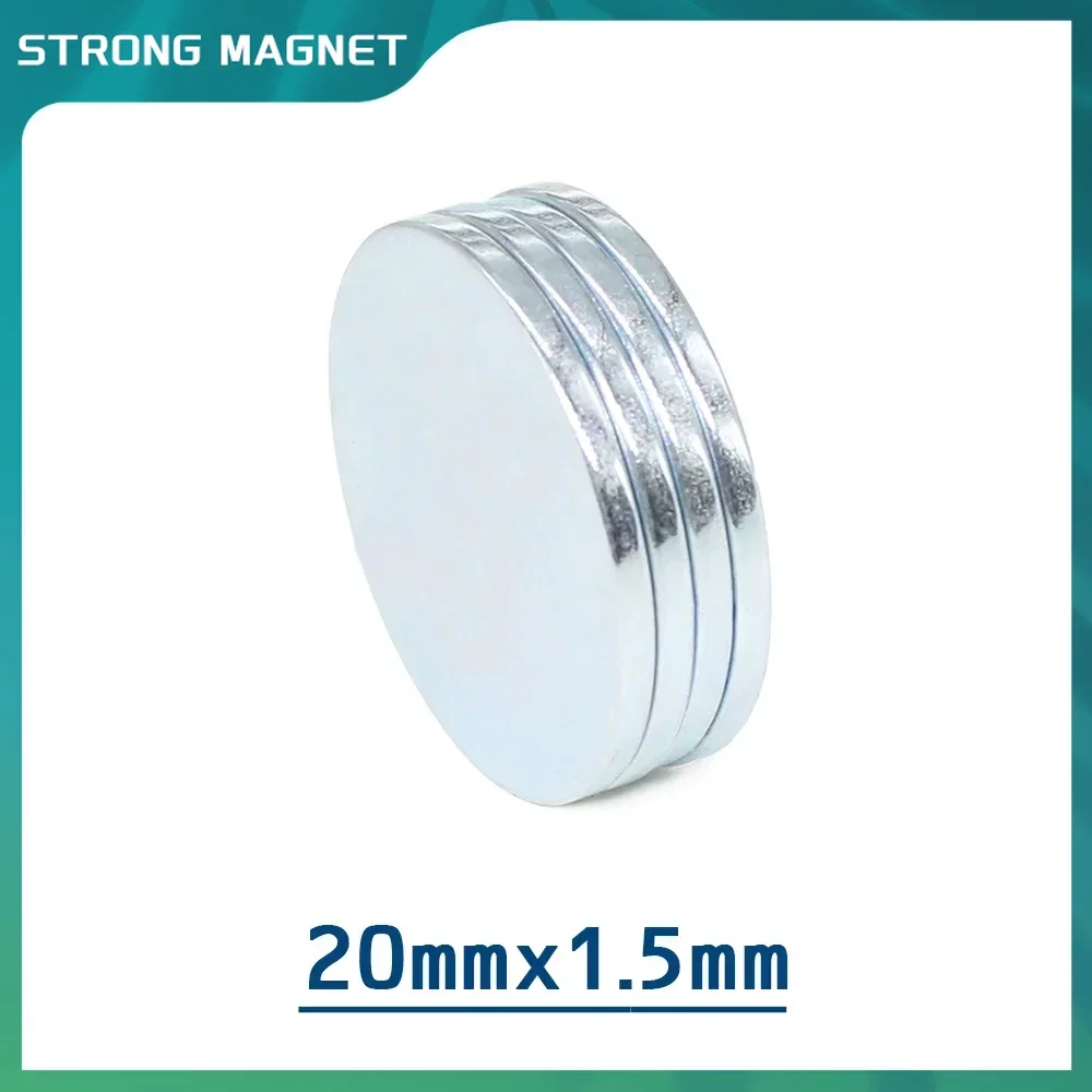 20x1.5 mm Thin Round Powerful Strong Magnetic Magnets 20x1.5mm Neodymium Disc Magnets 20X1.5 Rare Earth Magnet
20x1.5 mm Thin Round Powerful Strong Magnetic Magnets 20x1.5mm Neodymium Disc Magnets 20X1.5 Rare Earth Magnet
