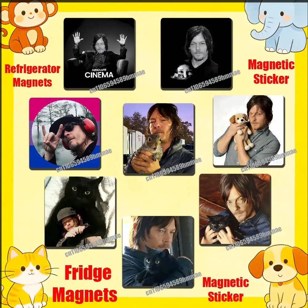 For T-The Walking Dead Daryl Dixon Norman Reedus Fridge Freezer Refrigerator Magnets Kitchen Metal Cabinet Magnetic Sticker Card
For T-The Walking Dead Daryl Dixon Norman Reedus Fridge Freezer Refrigerator Magnets Kitchen Metal Cabinet Magnetic Sticker Card