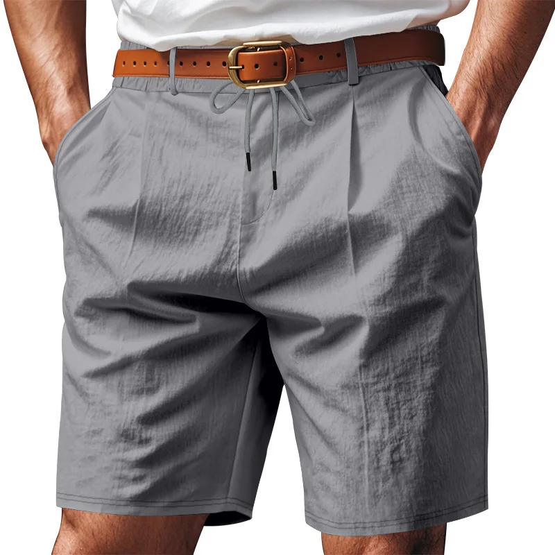 New Summer Men's Casual Shorts American Outdoor Sports Breathable Solid Color Linen Pants
New Summer Men's Casual Shorts American Outdoor Sports Breathable Solid Color Linen Pants