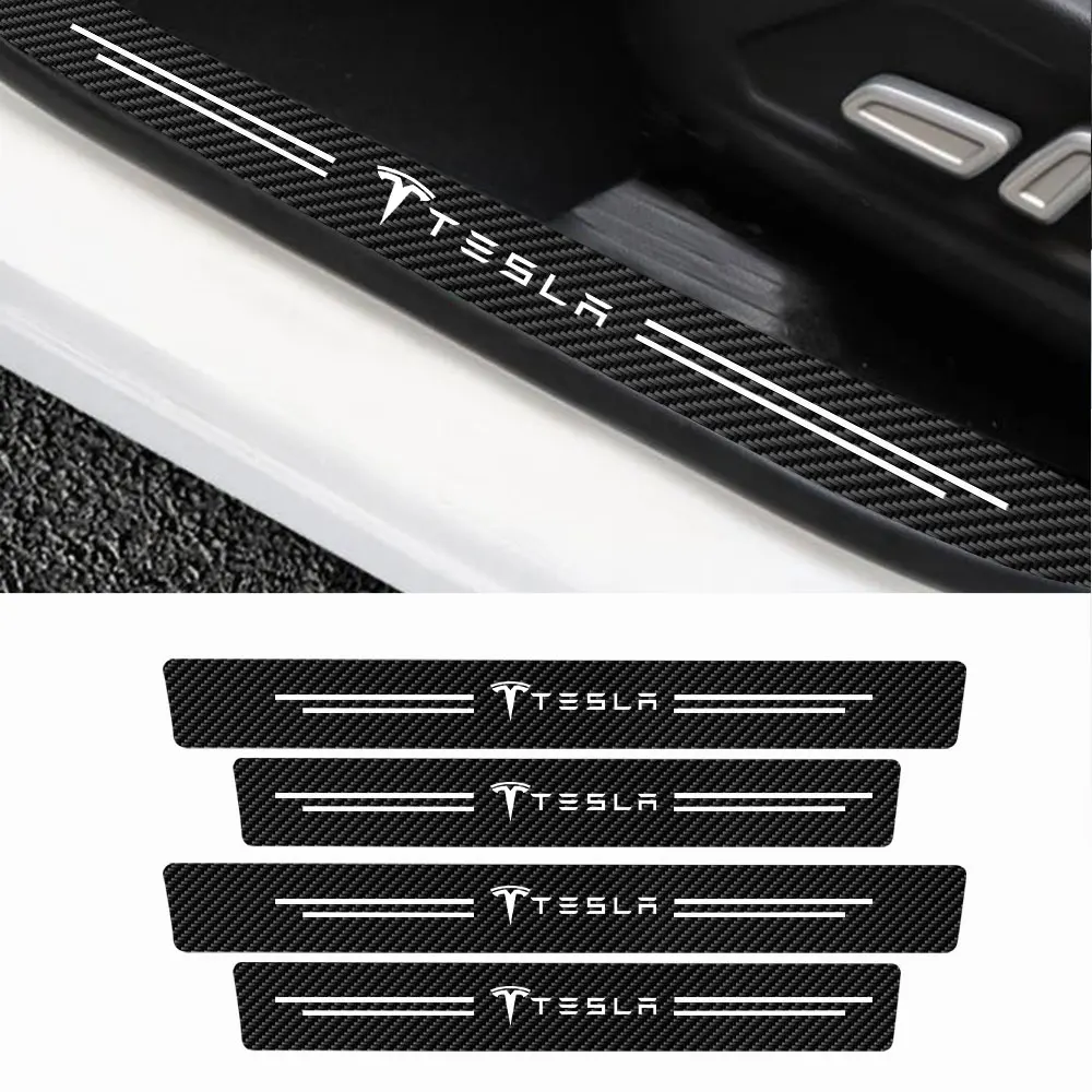 Car Threshold Strip Stickers Auto Door Sill Anti-Scratch Protector Sticker Accessories For Tesla Model 3 Y S Roadster Cybertruck
Car Threshold Strip Stickers Auto Door Sill Anti-Scratch Protector Sticker Accessories For Tesla Model 3 Y S Roadster Cybertruck