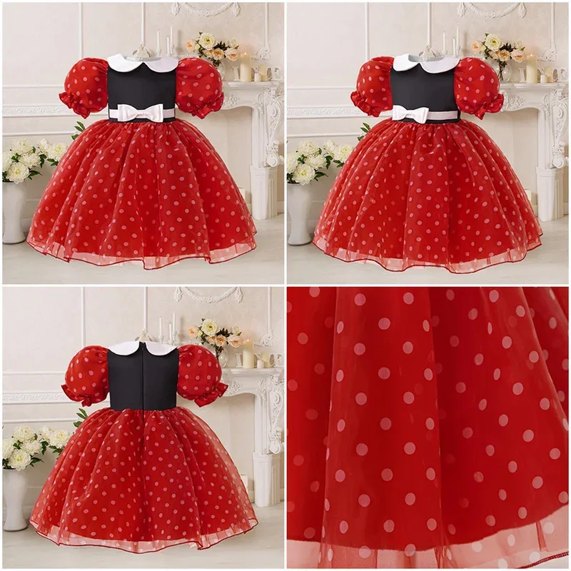Girls Princess Dress Bowknot Puff Sleeve Mickey Costumes Kids Ball Gown Birthday Carnival Christmas Party Fantasy Apparel
Girls Princess Dress Bowknot Puff Sleeve Mickey Costumes Kids Ball Gown Birthday Carnival Christmas Party Fantasy Apparel